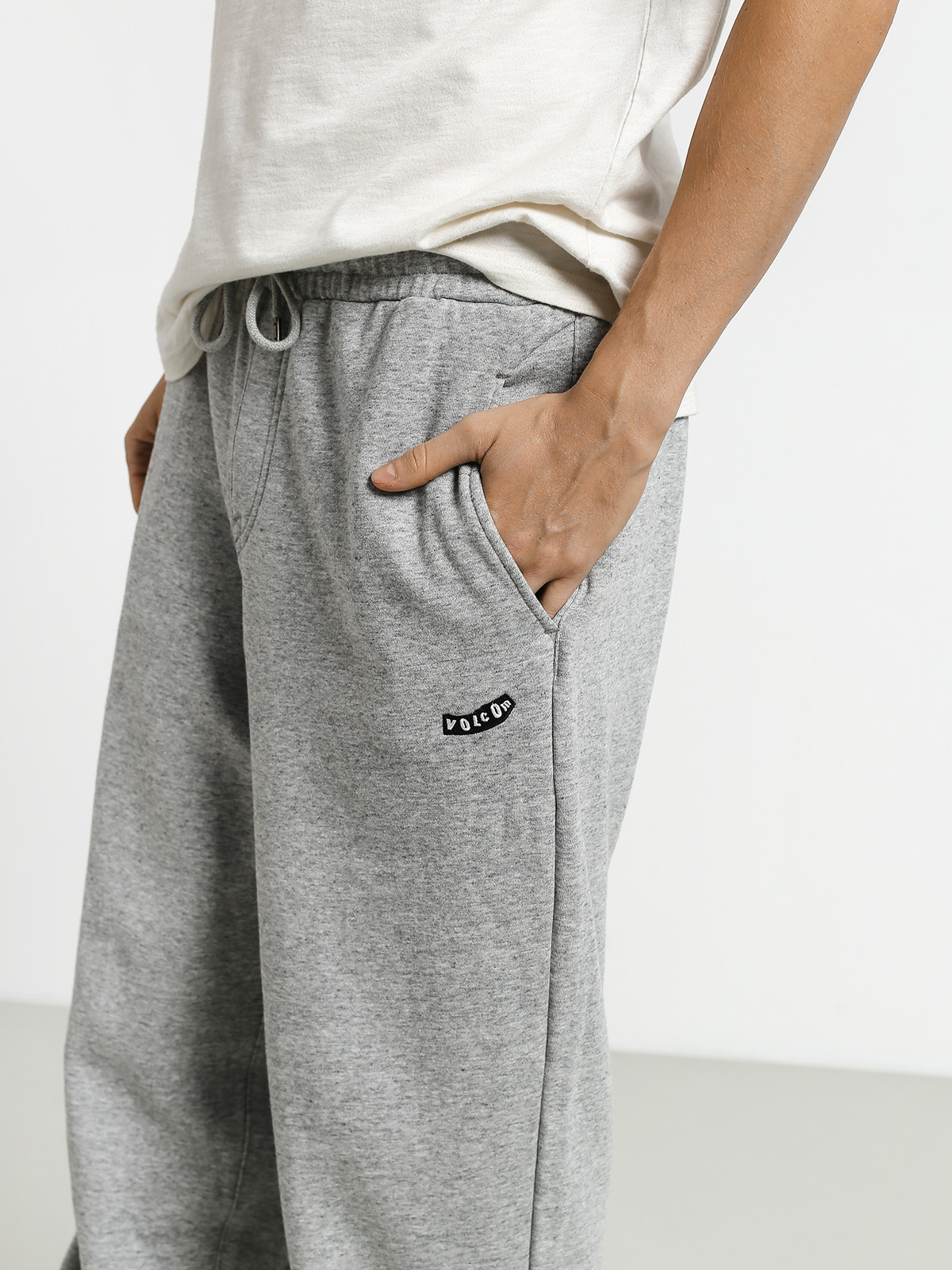 Volcom Spraydot Fleece Pants (heather grey)