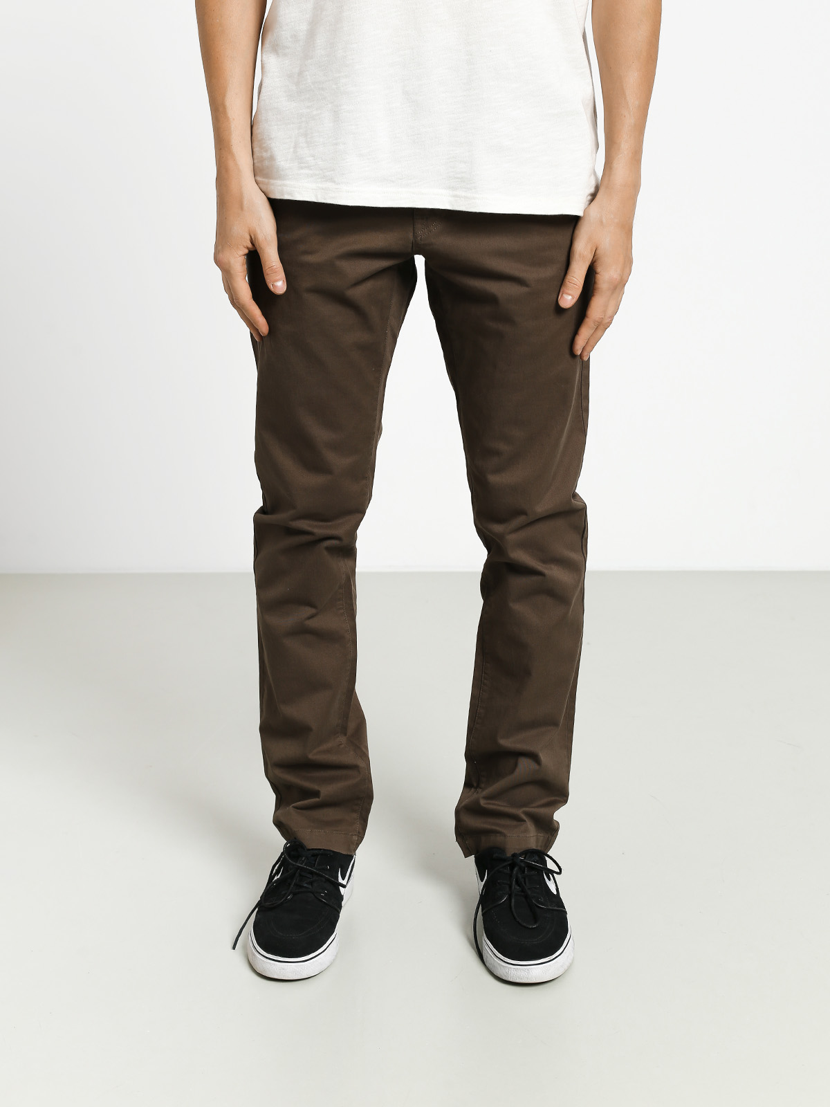Volcom Frickin Slim Chino Pants (major brown)