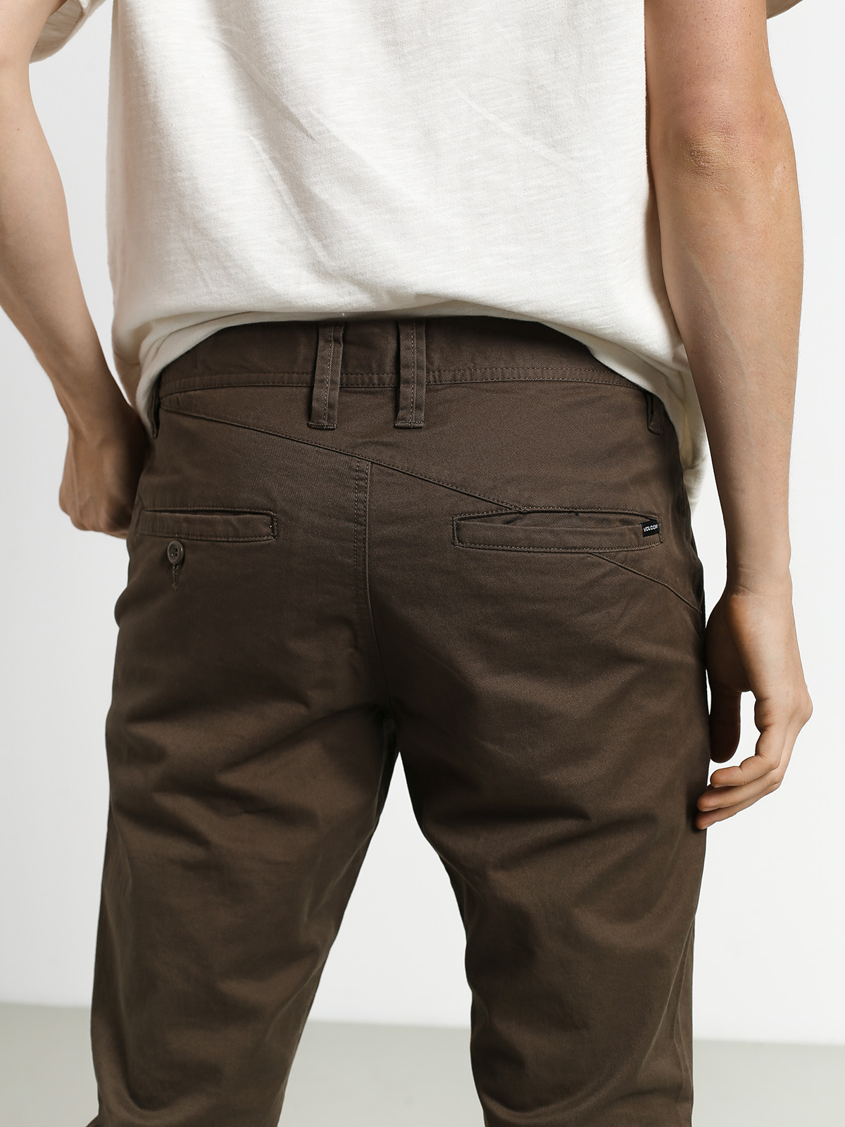 Volcom Frickin Slim Chino Pants (major brown)