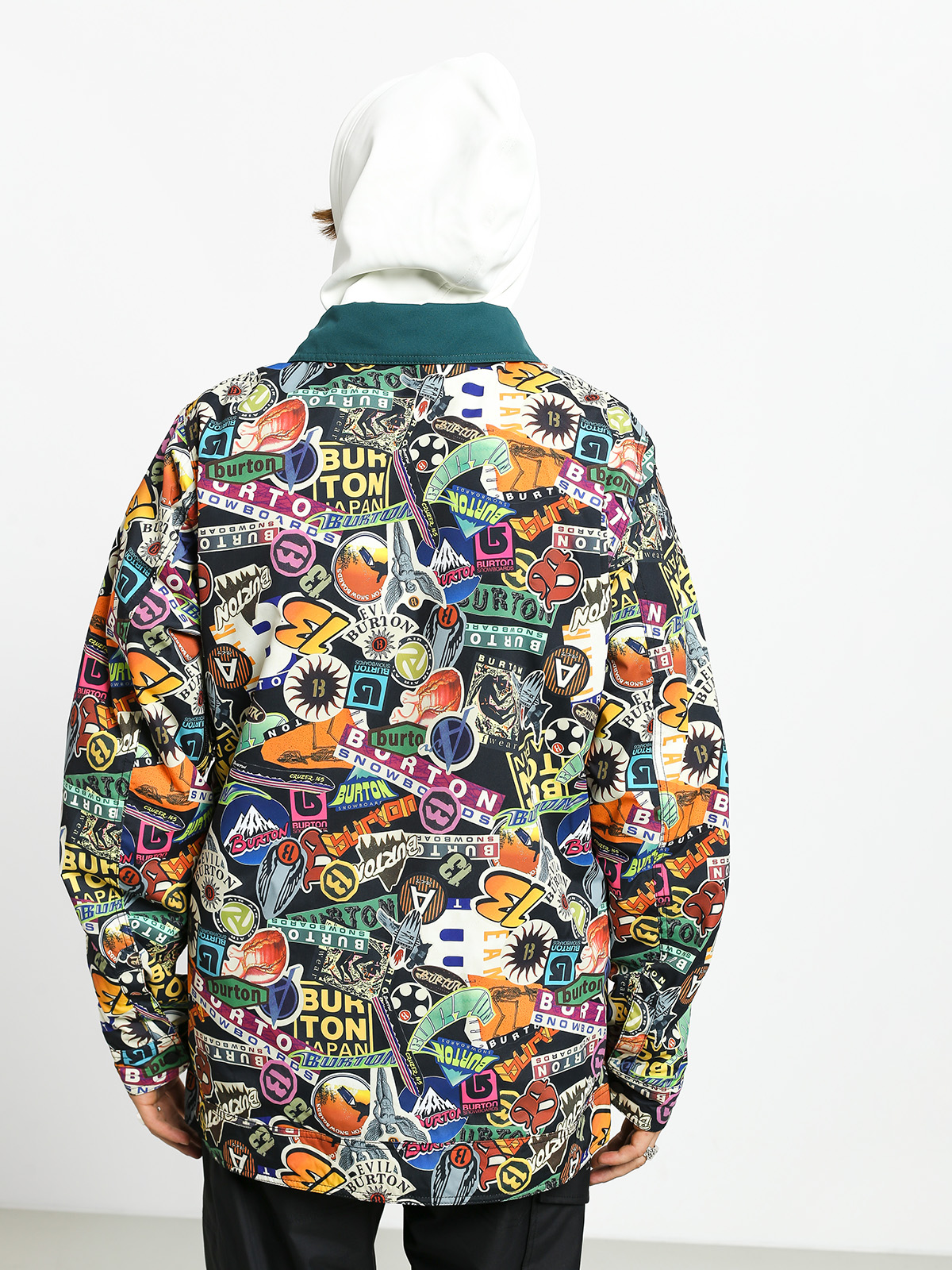Mens Burton Dunmore Snowboard jacket (stickers)