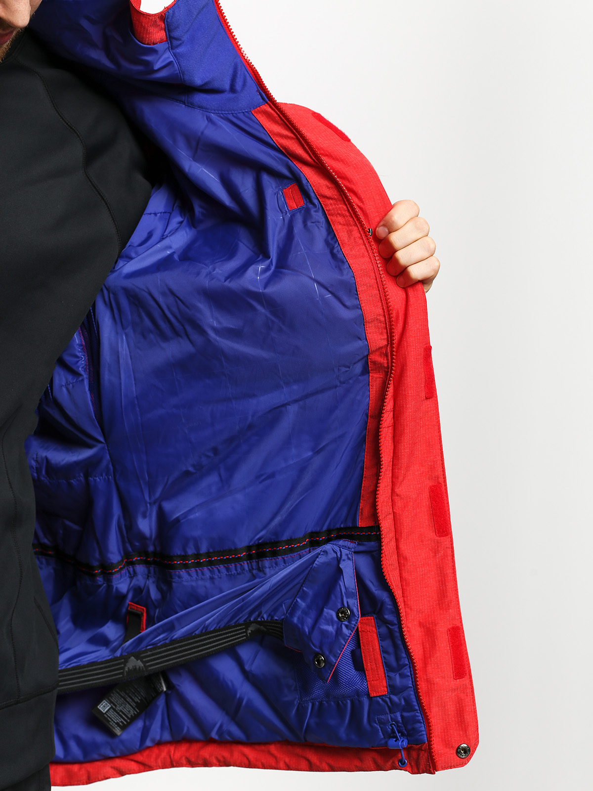 Mens Burton Covert Snowboard jacket (flame scarlet rpstp)