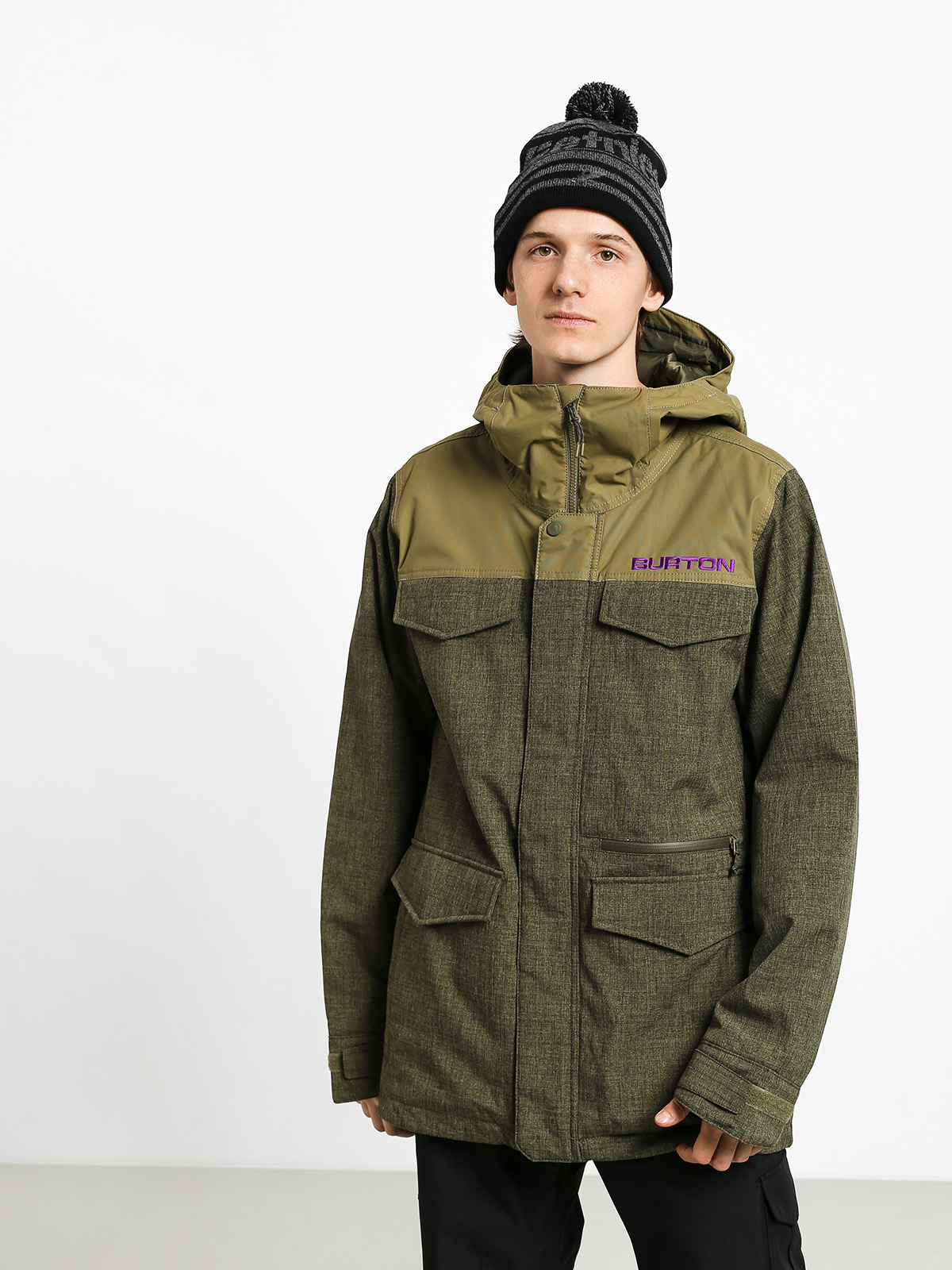 Burton Covert Snowboard jacket - green (kfhtr/mrtini)