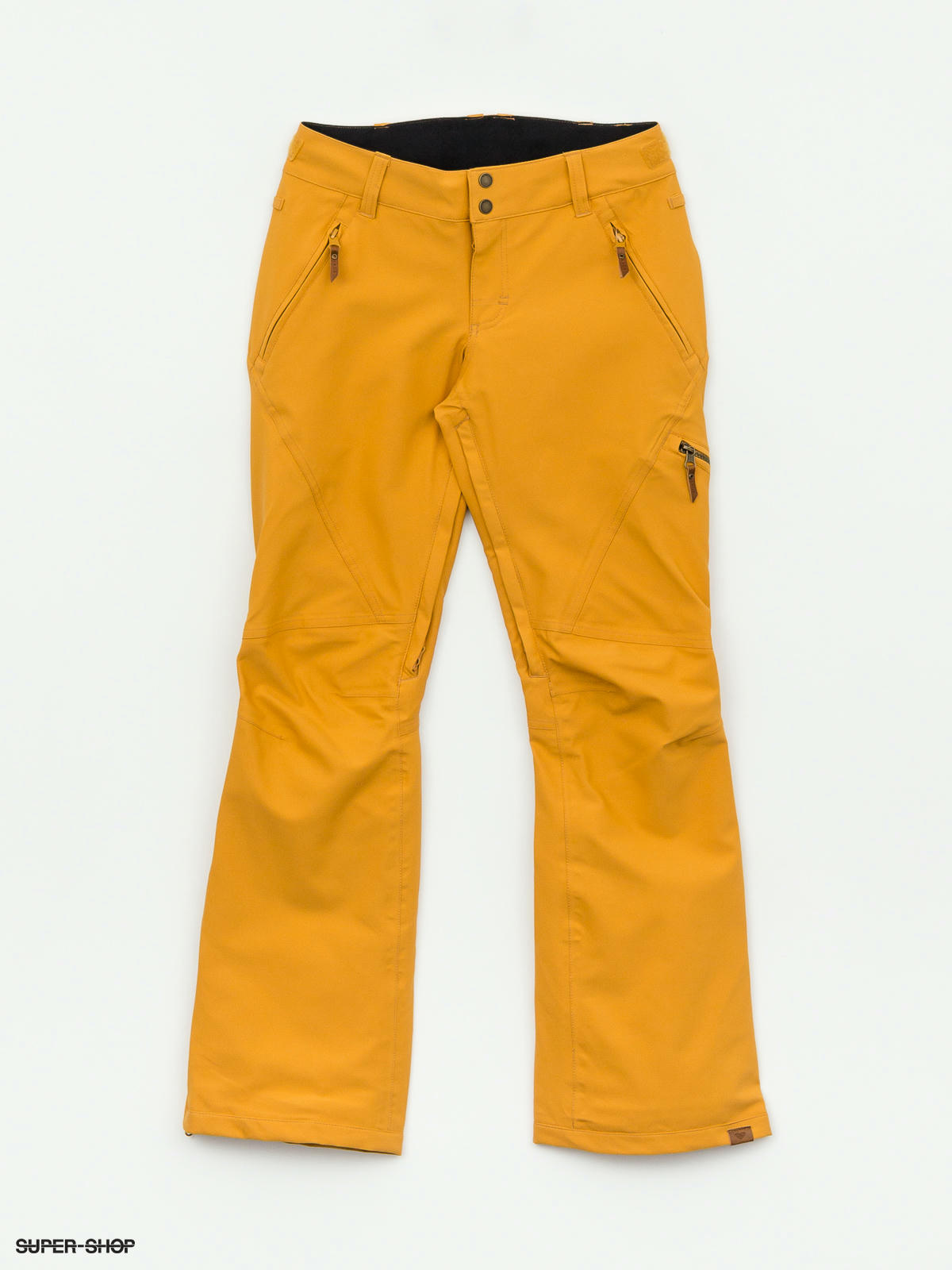 womens yellow snowboard pants