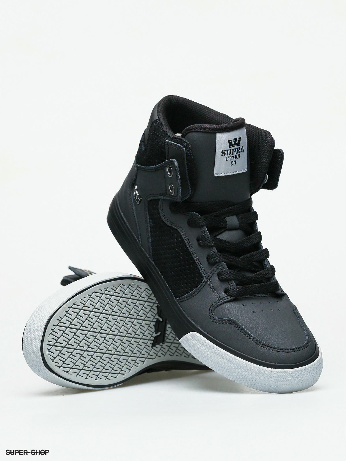 Supra Vaider Shoes (black lt grey/black)