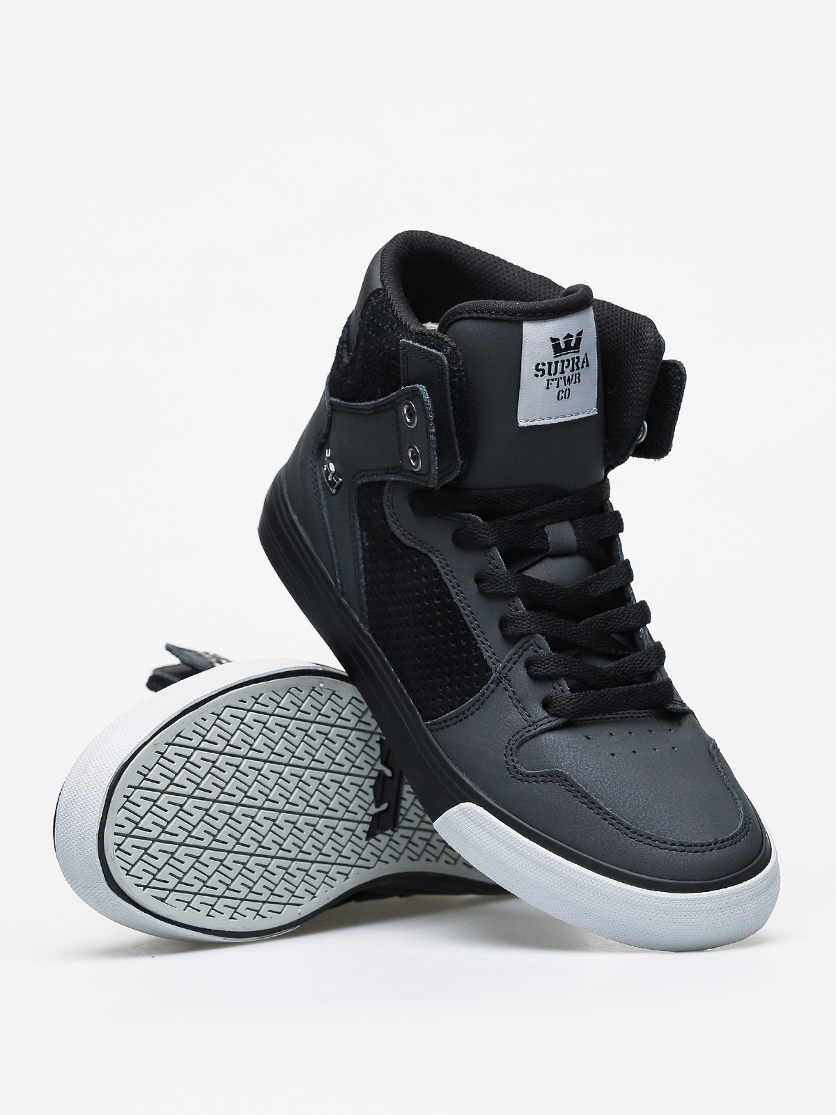 Supra Vaider Shoes (black lt grey/black)