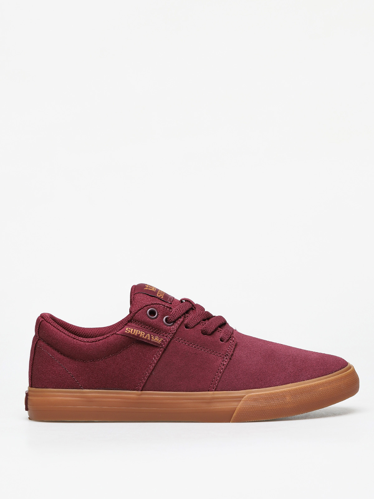 Supra Stacks Vulc II Shoes (wine/tan lt gum)