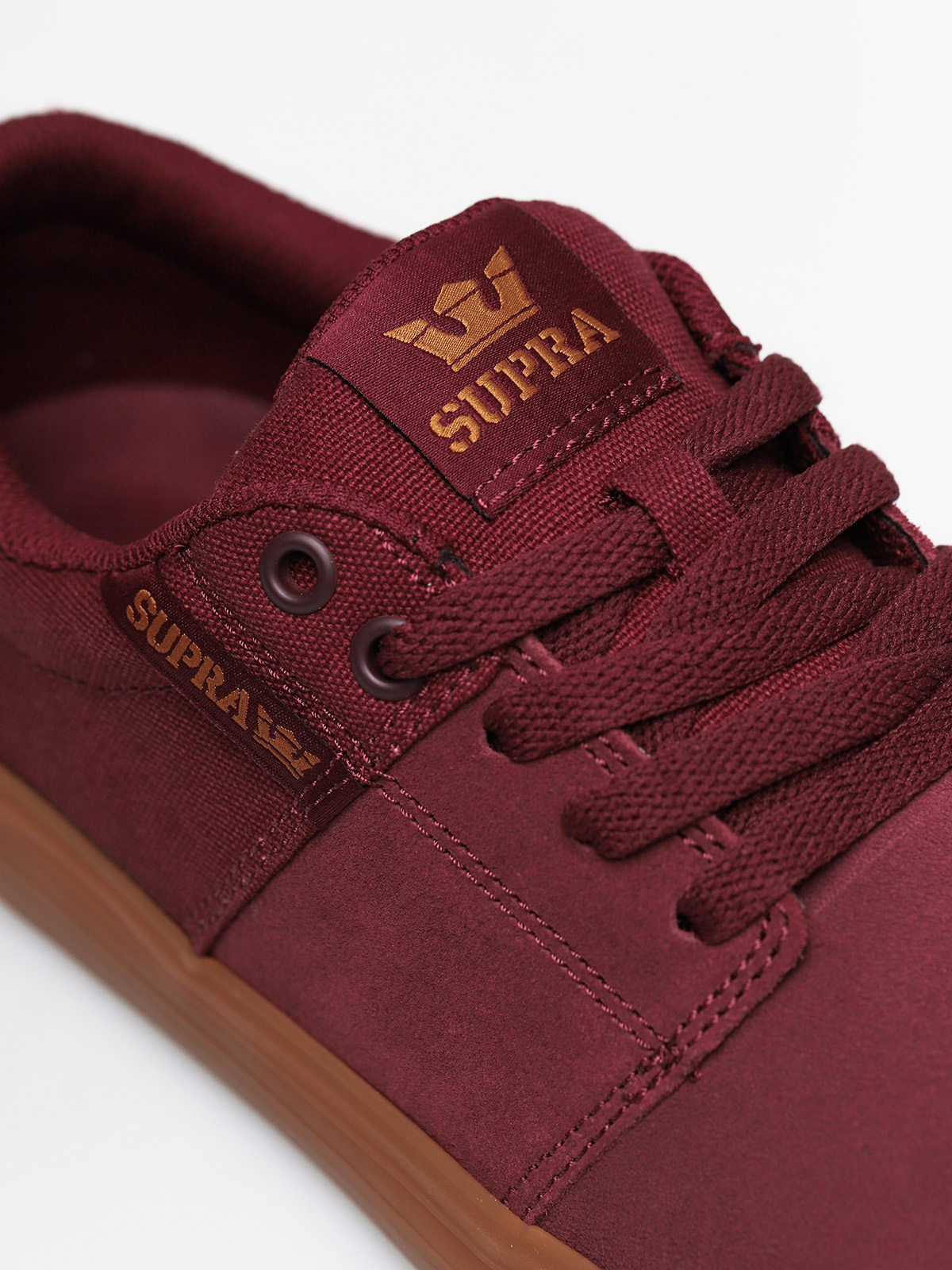 Supra Stacks Vulc II Shoes (wine/tan lt gum)