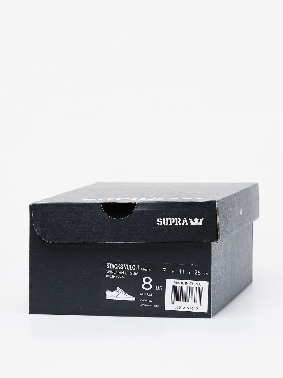Supra Stacks Vulc II Shoes (wine/tan lt gum)