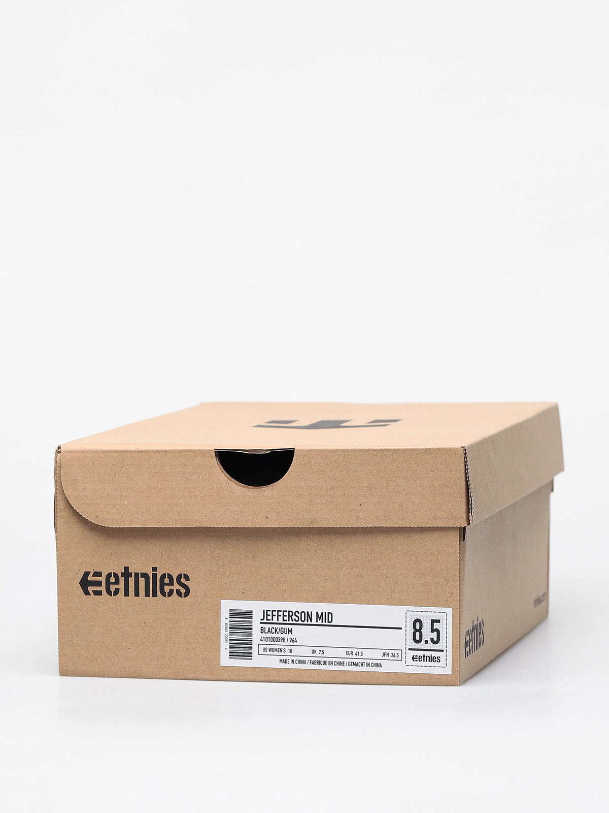 Etnies Jefferson Mid Shoes (black/gum)