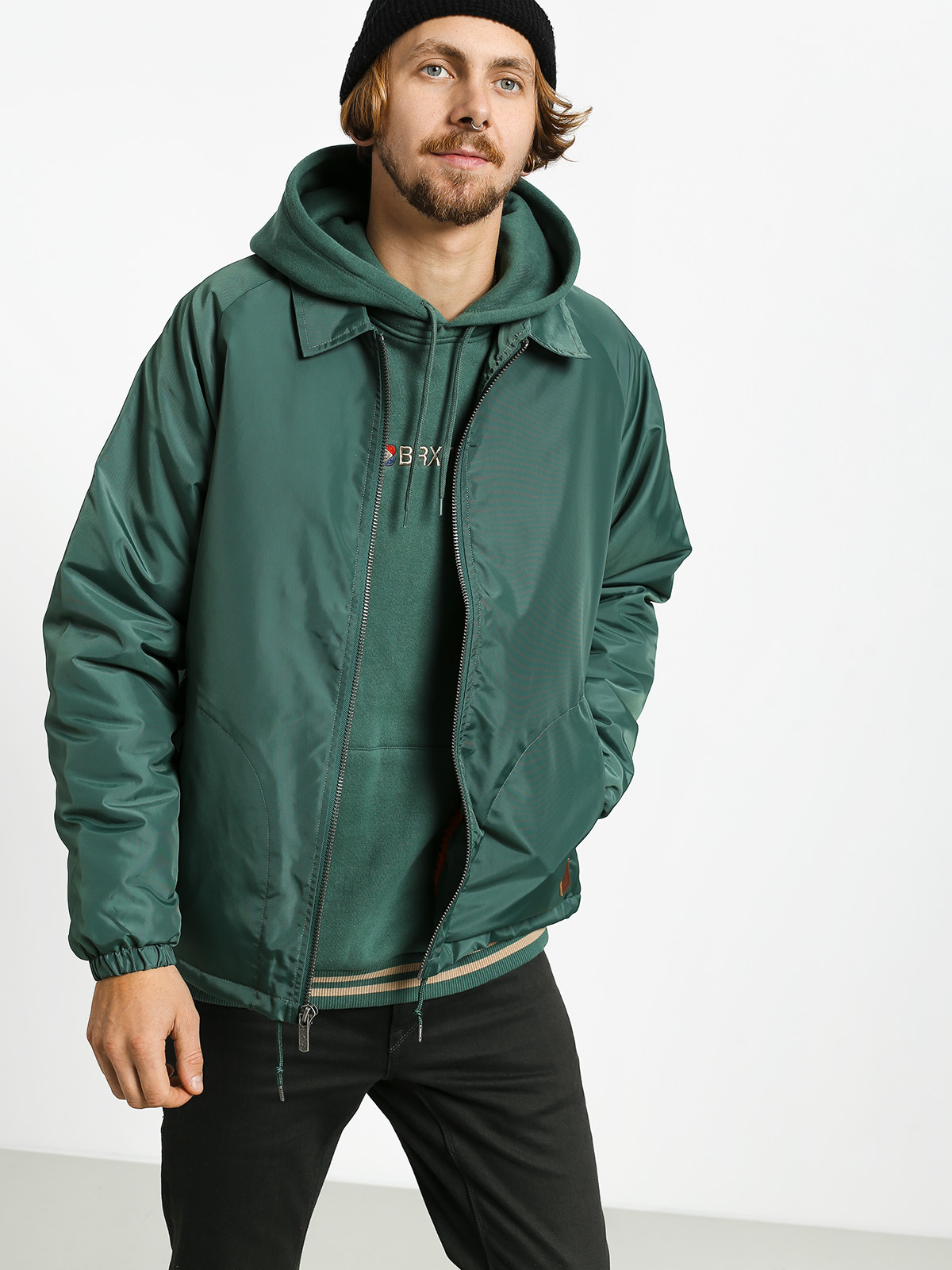 brixton sherpa hoodie