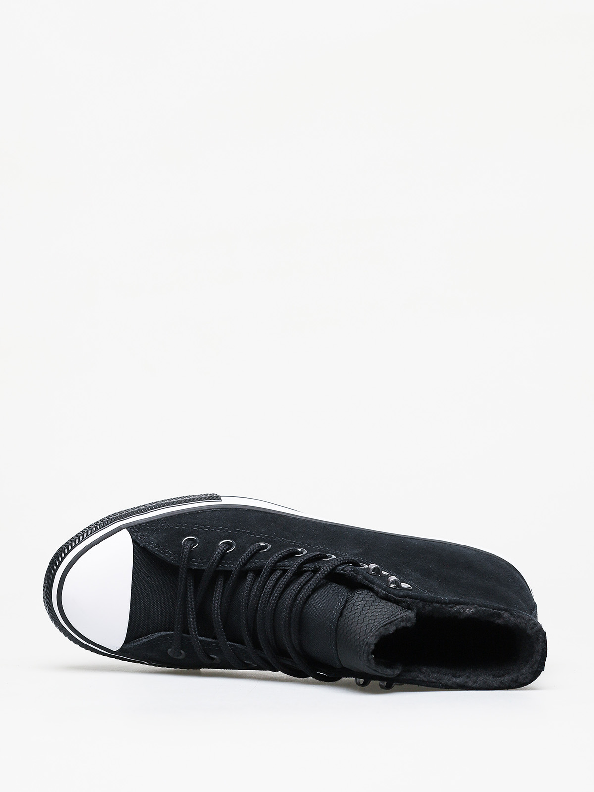 Converse Chuck Taylor All Star Hi Winter Leather Gore Tex Chucks (black/white/black)