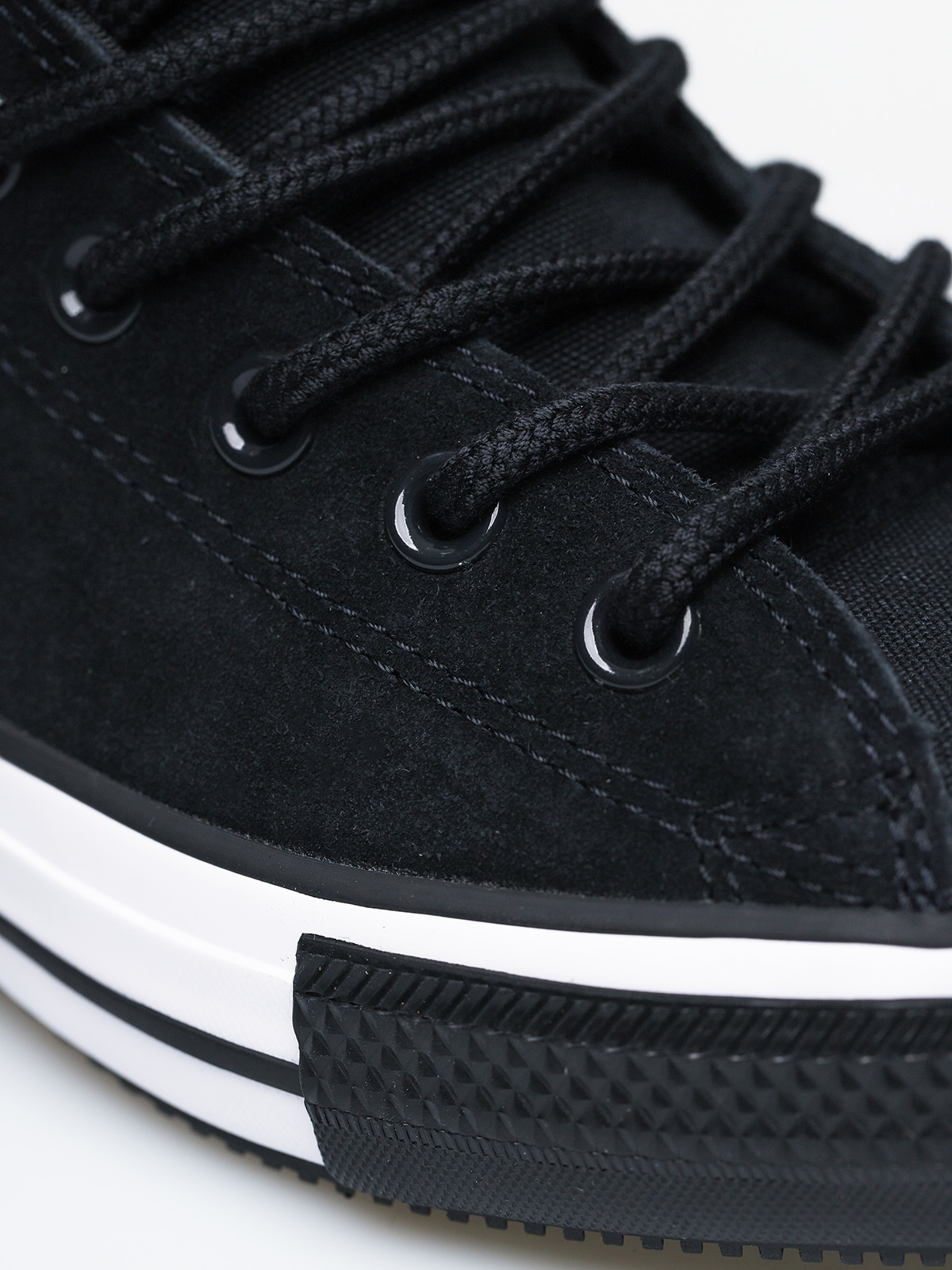 Converse Chuck Taylor All Star Hi Winter Leather Gore Tex Chucks (black/white/black)