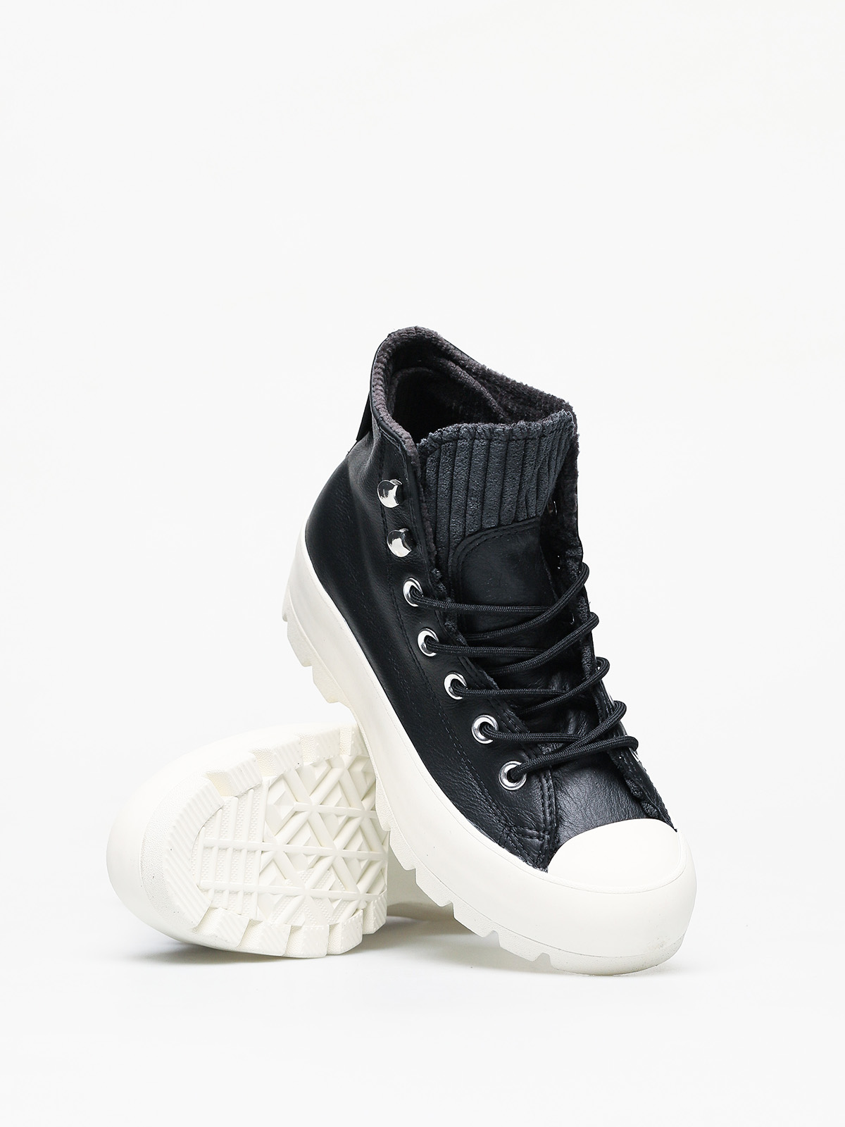 Converse Chuck Taylor All Star Hi Lugged Winter Shoes Wmn (black/mod pink)