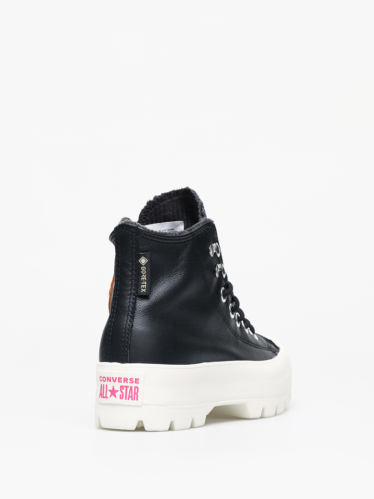 Converse Chuck Taylor All Star Hi Lugged Winter Shoes Wmn (black/mod pink)