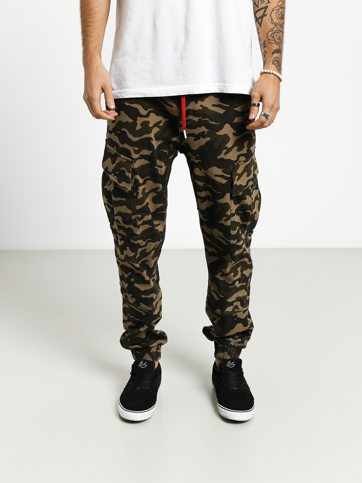 Es Cargo Jogger Pants (camo)