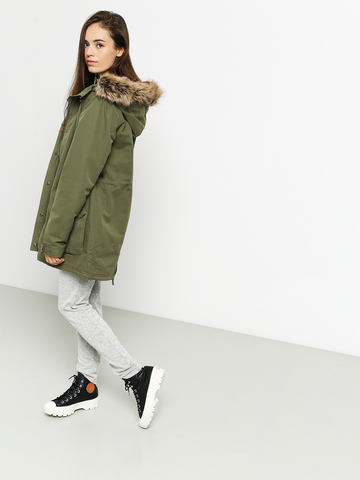 Volcom Less Is More 5K Parka Jacket Wmn (arc)