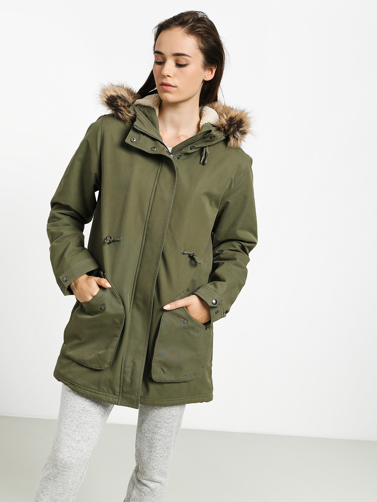 Volcom Less Is More 5K Parka Jacket Wmn (arc)