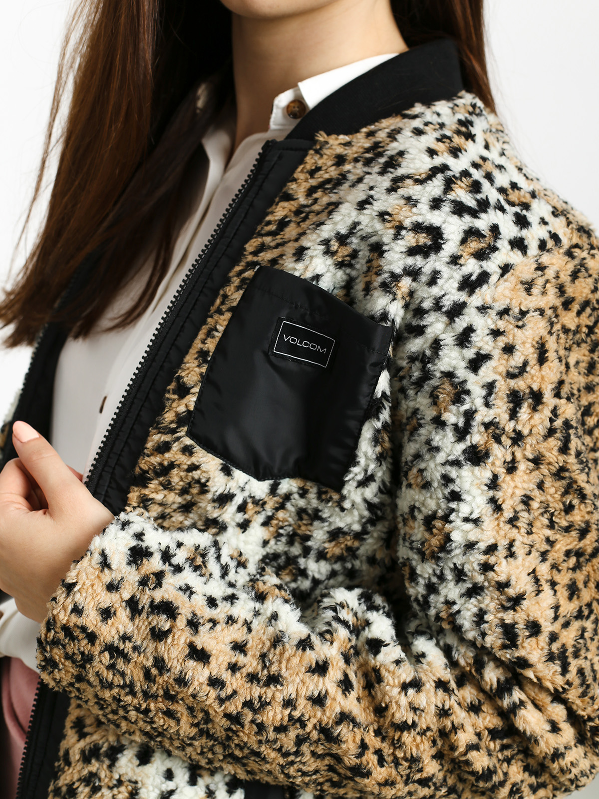 Volcom Reversible Polar Jacke Wmn (blk)