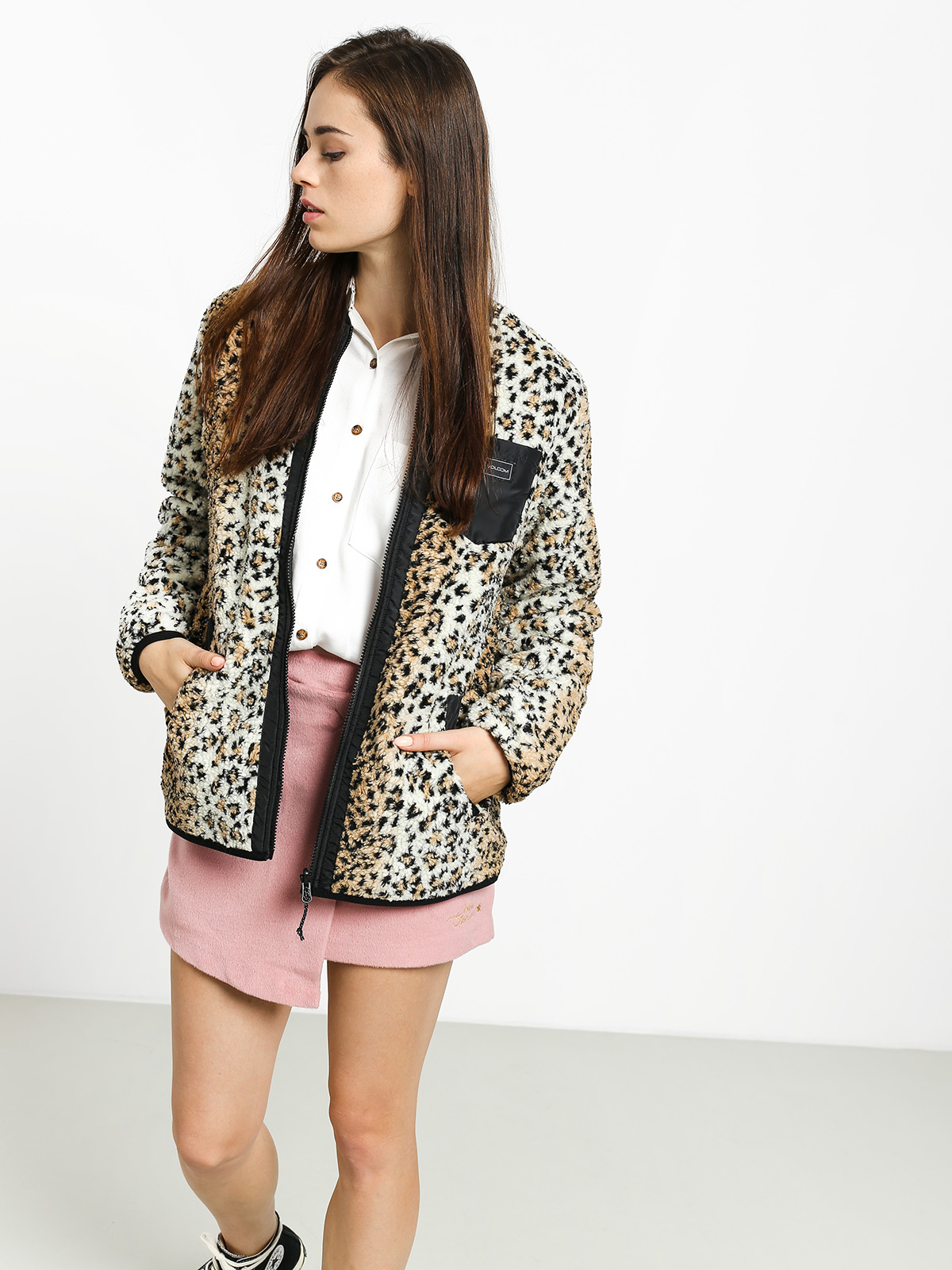 Volcom Reversible Polar Jacke Wmn (blk)