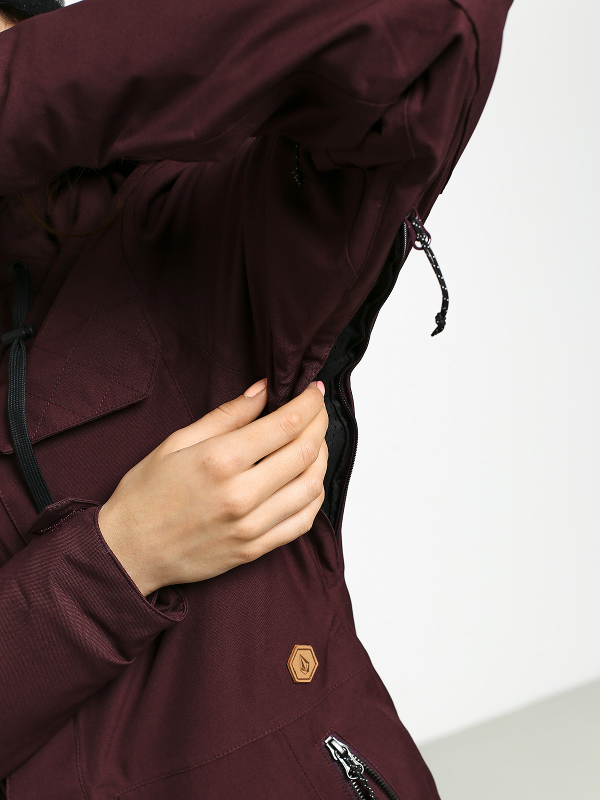 Womens Volcom Shadow Ins Snowboard jacket (mer)