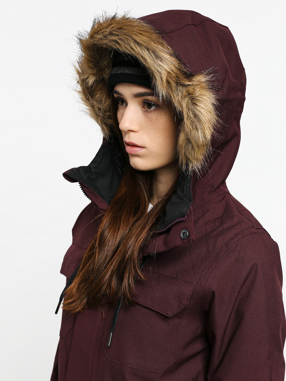 Womens Volcom Shadow Ins Snowboard jacket (mer)