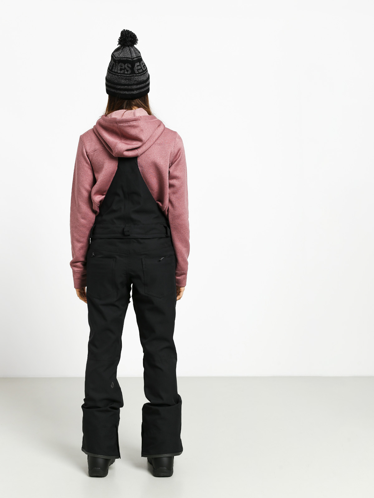 Womens Volcom Swift Bib Overall Snowboard pants (blk)