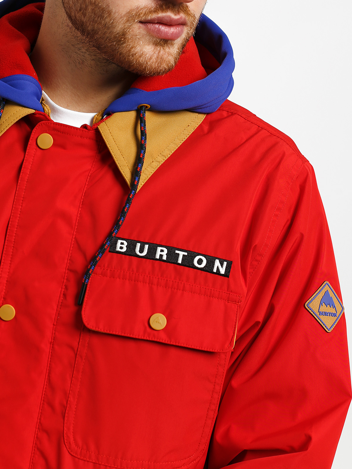 Burton Dunmore Snowboard jacket - red (flame scarlet)