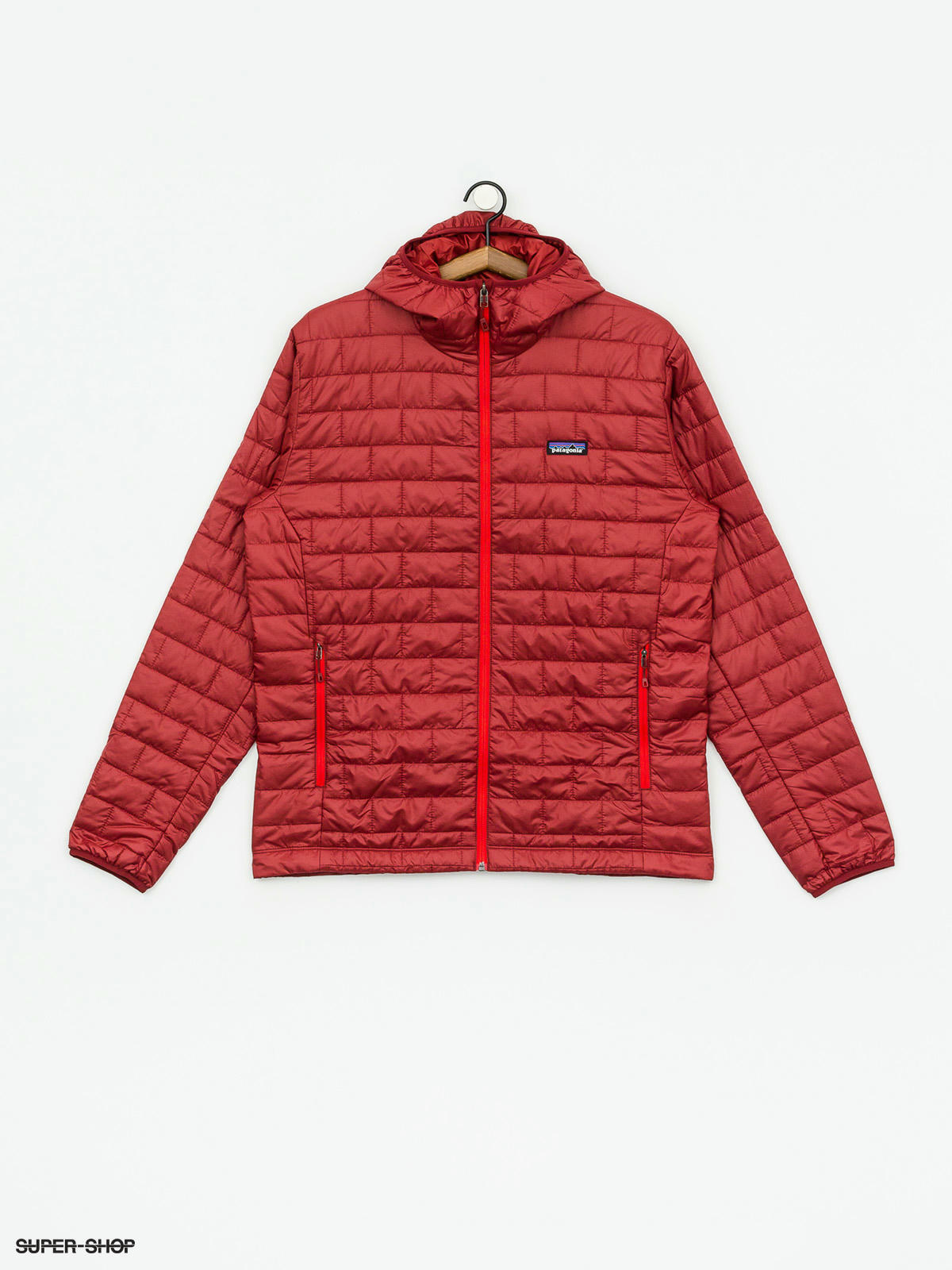 patagonia red puffer jacket