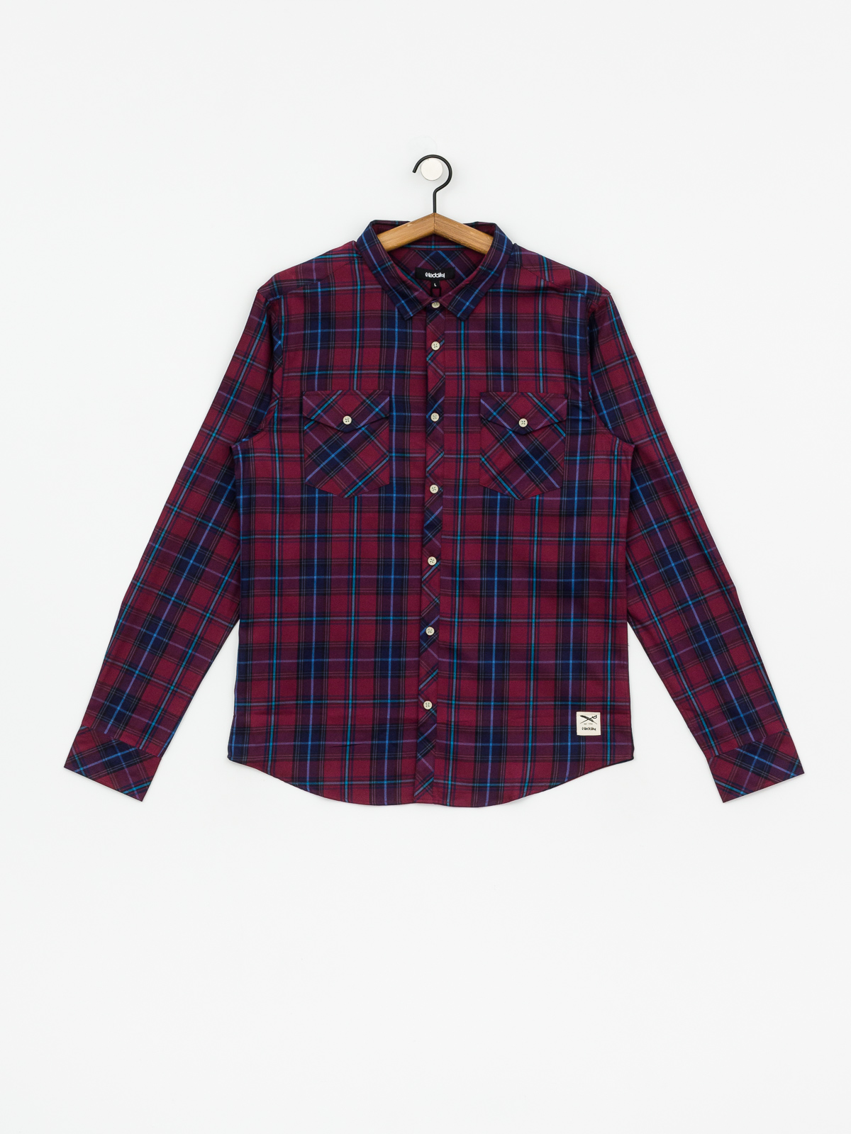 Iriedaily Mc Valle Shirt (navy red)