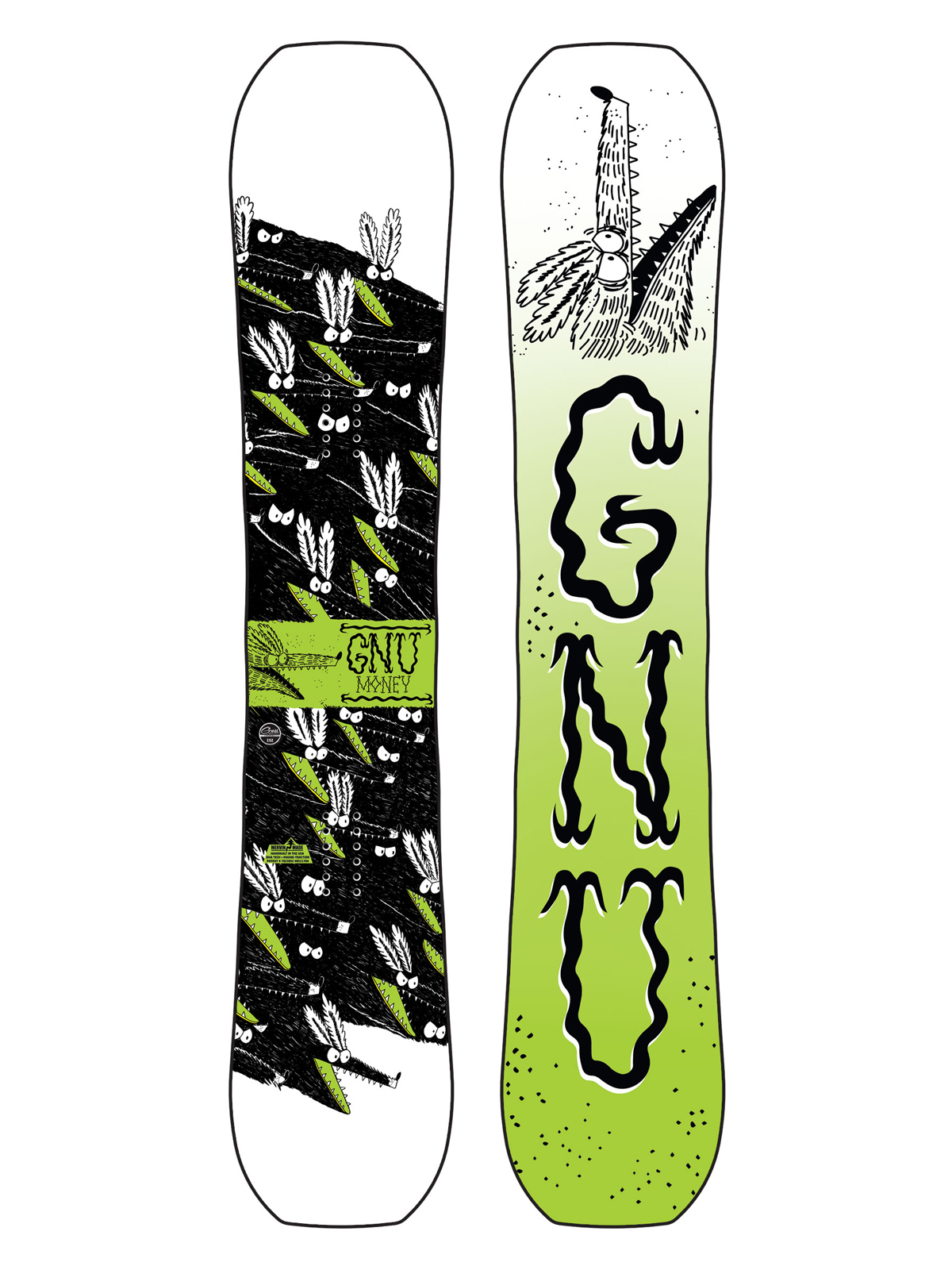 Mens Gnu Money C2E Snowboard