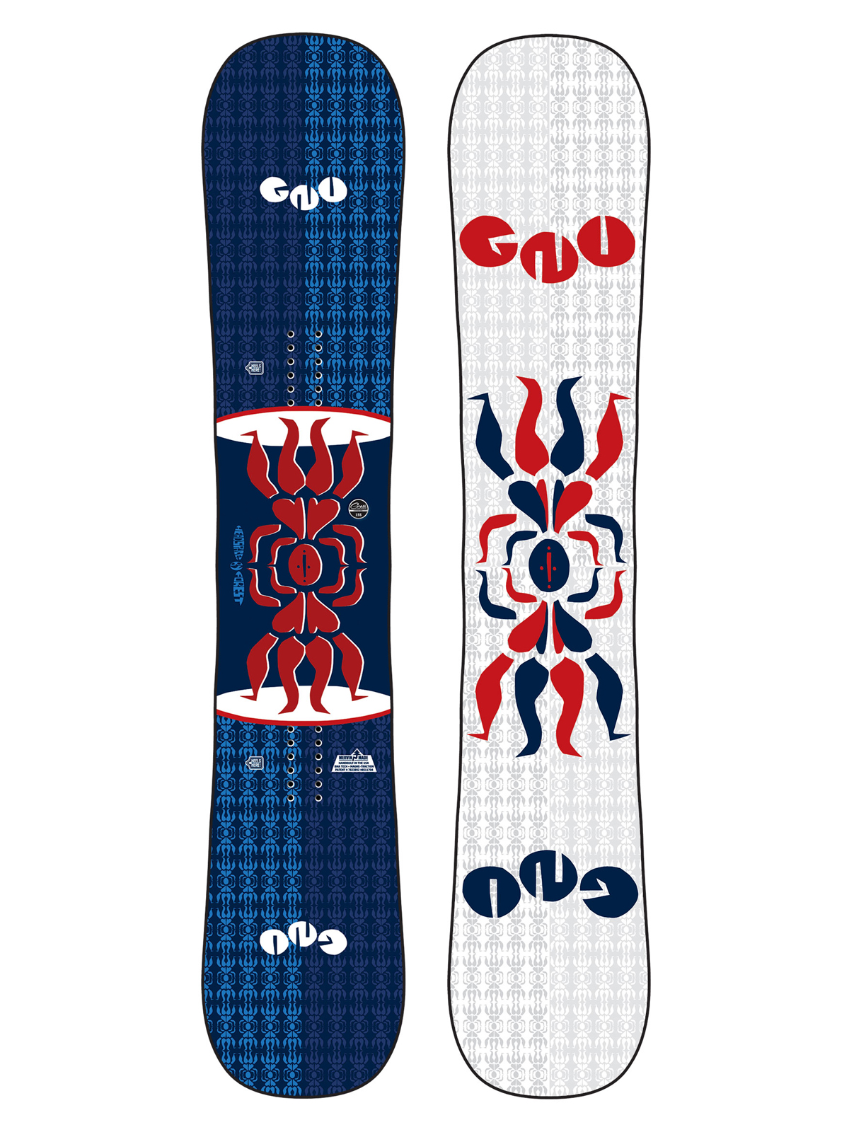 Gnu Asym Headspace C3 Snowboard (multi)