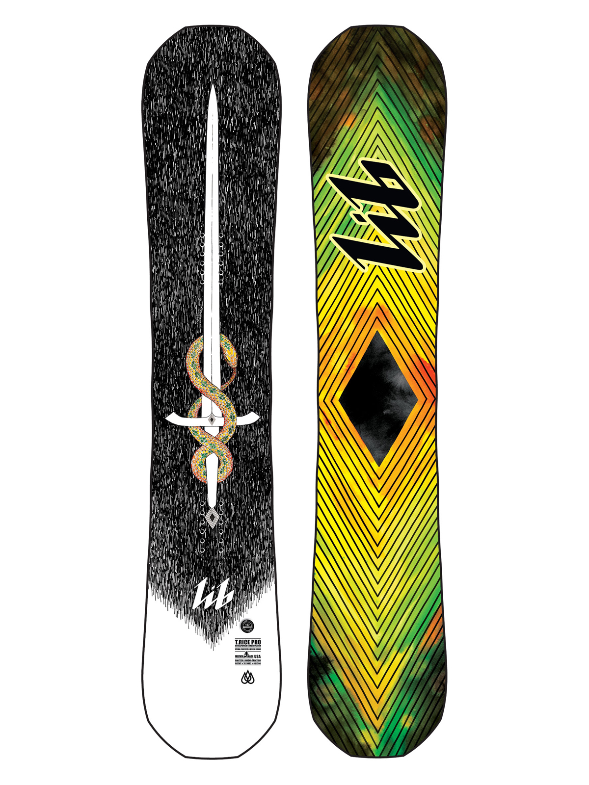 Mens Lib Tech Travis Rice Pro Hp C2 Snowboard