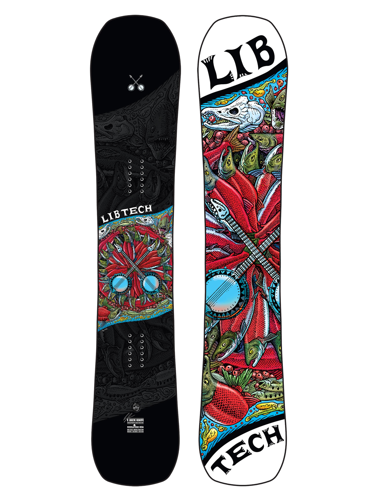 Lib Tech Ejack Knife C3 Snowboard - multicolor