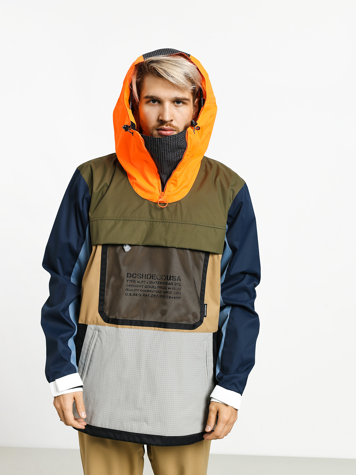 DC Asap Anorak Se Snowboard jacket (repurpose b solid)