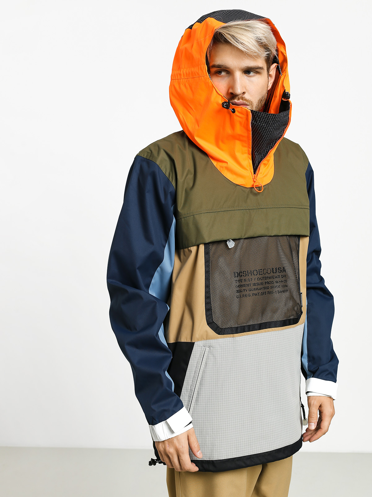 DC Asap Anorak Se Snowboard jacket (repurpose b solid)