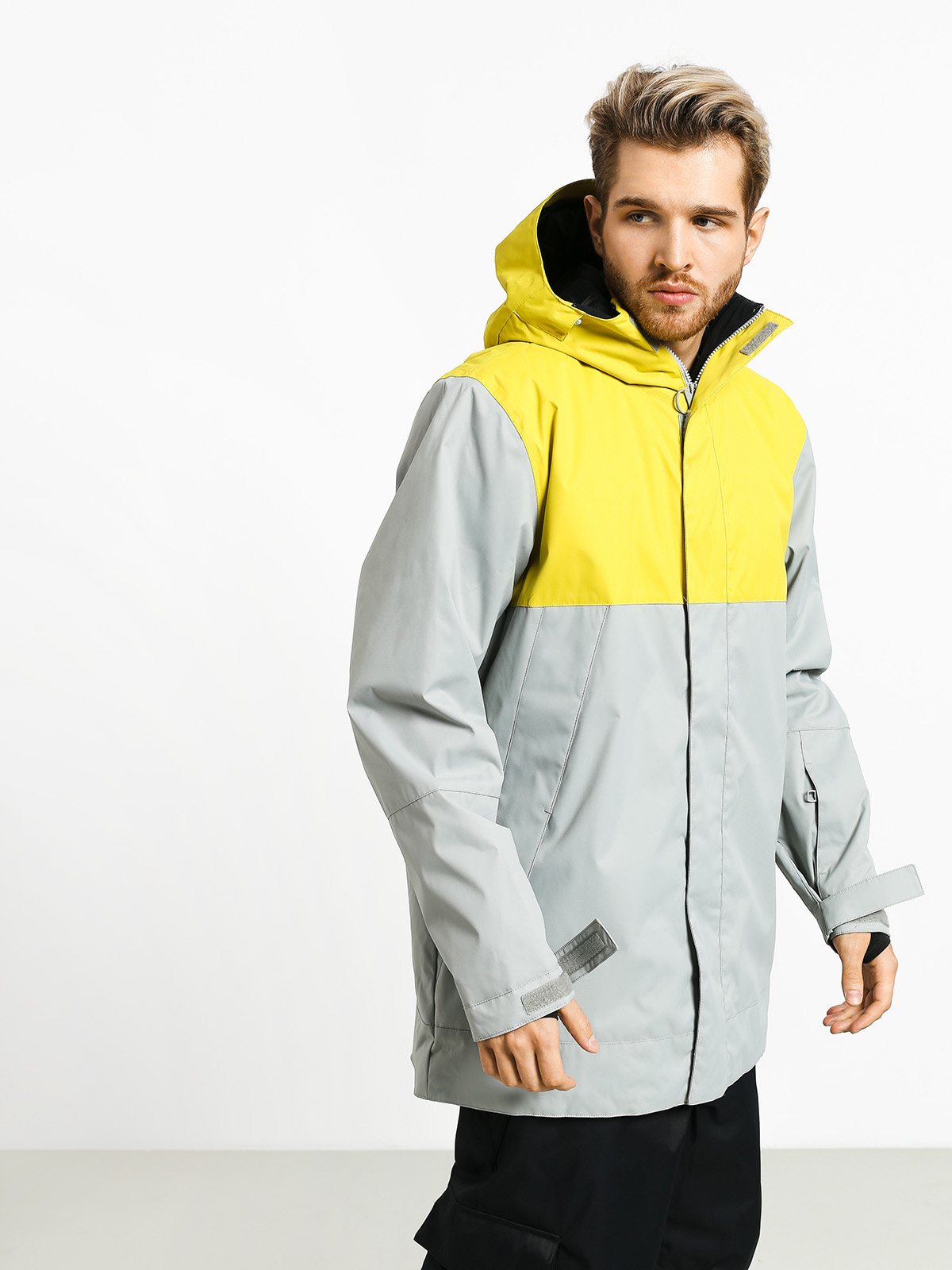 olive snowboard jacket