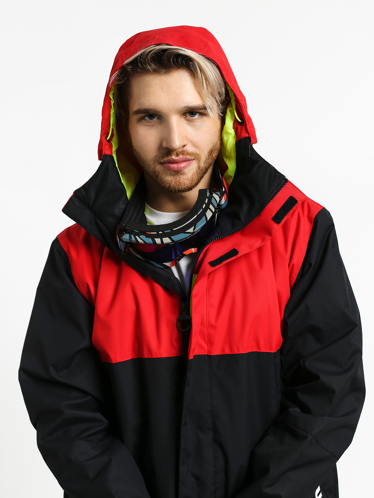 Mens DC Defy Snowboard jacket (racing red)