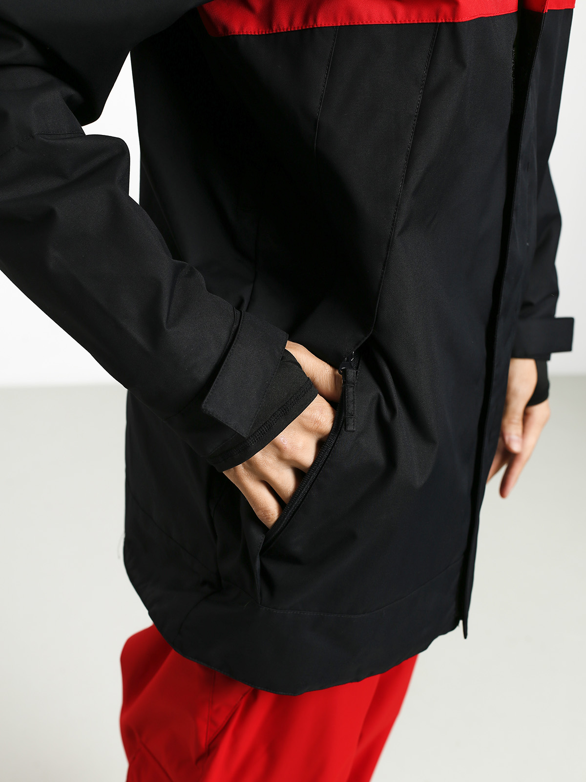 Mens DC Defy Snowboard jacket (racing red)