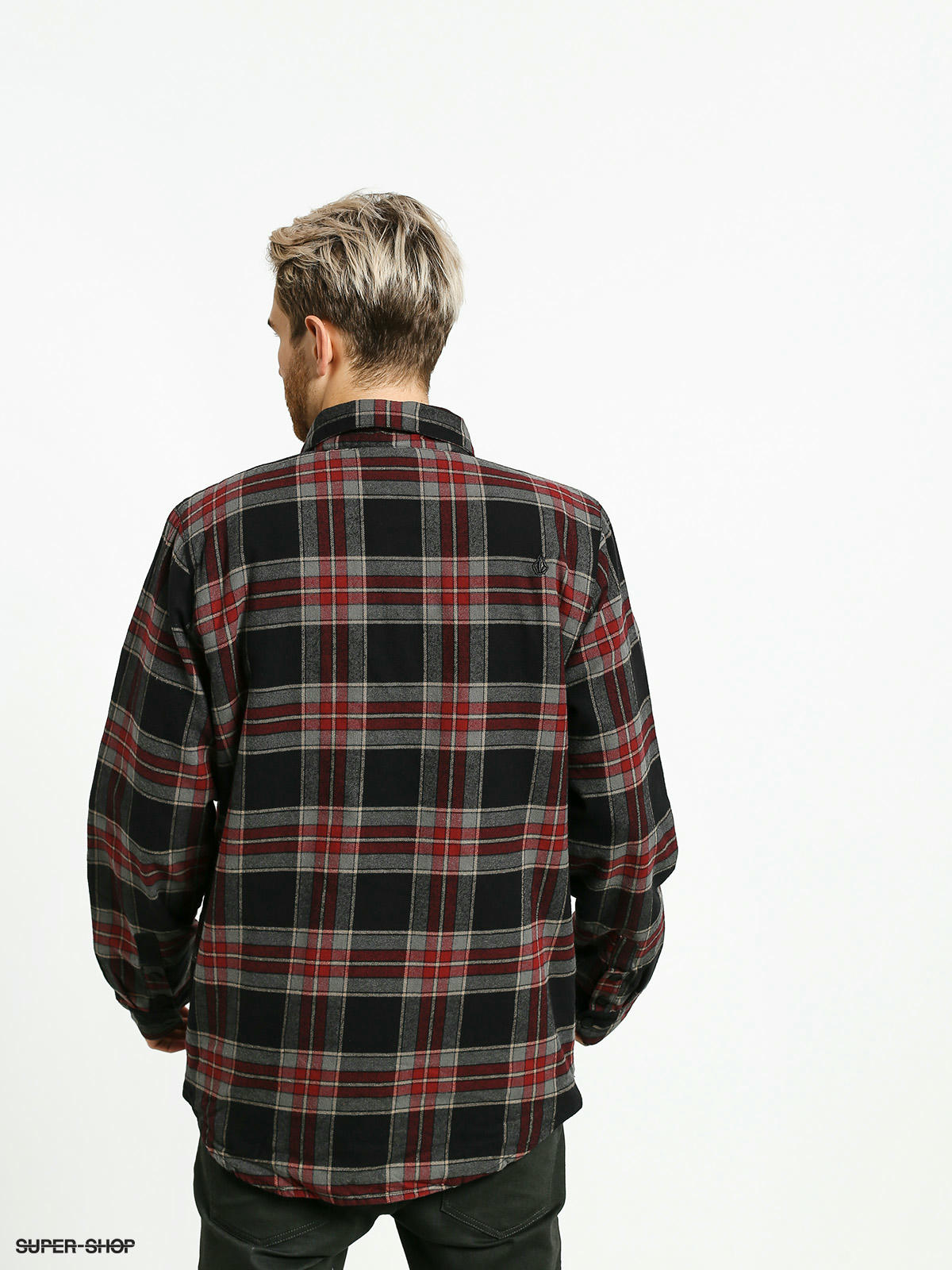 Volcom sherpa flannel outlet jacket