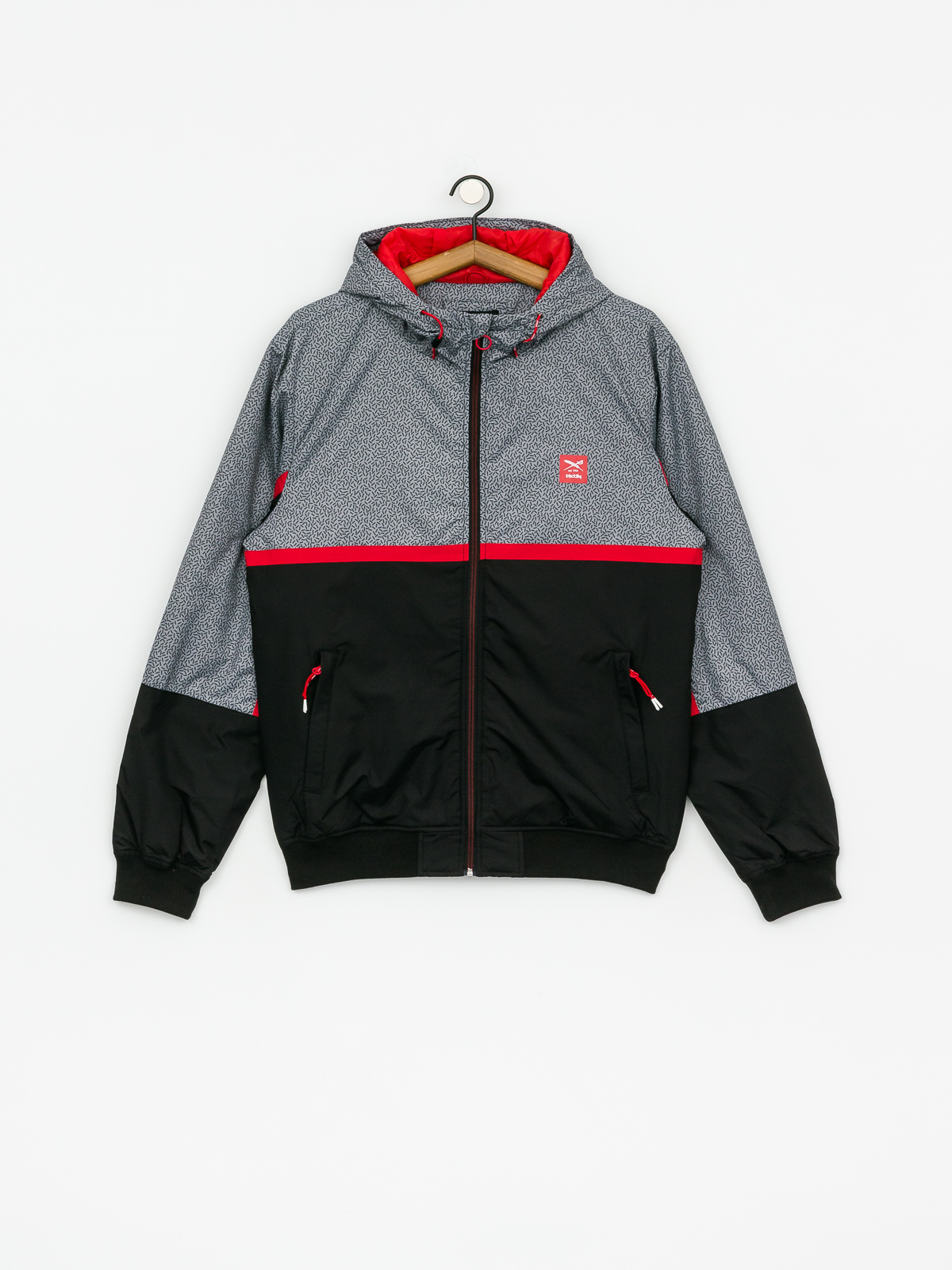 Iriedaily Rastron Jacket (grey red)