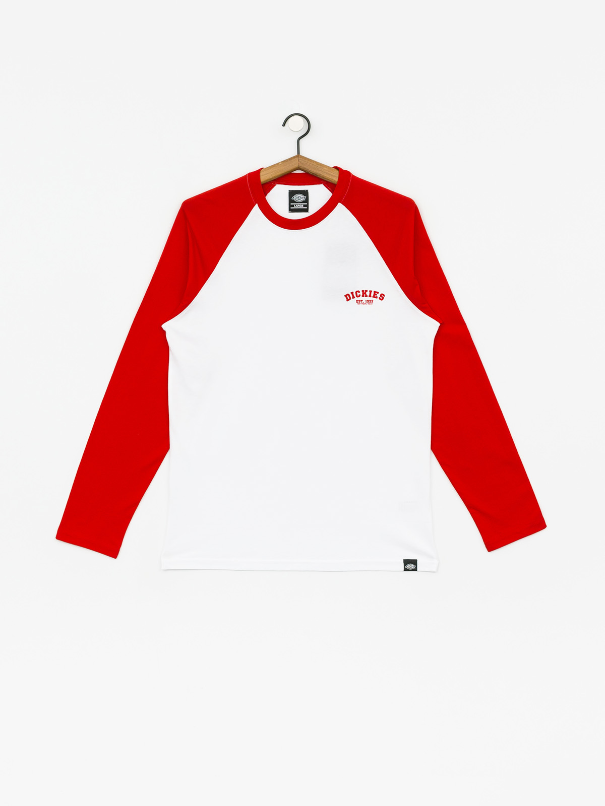 Dickies Baseball Longsleeve (fiery red)
