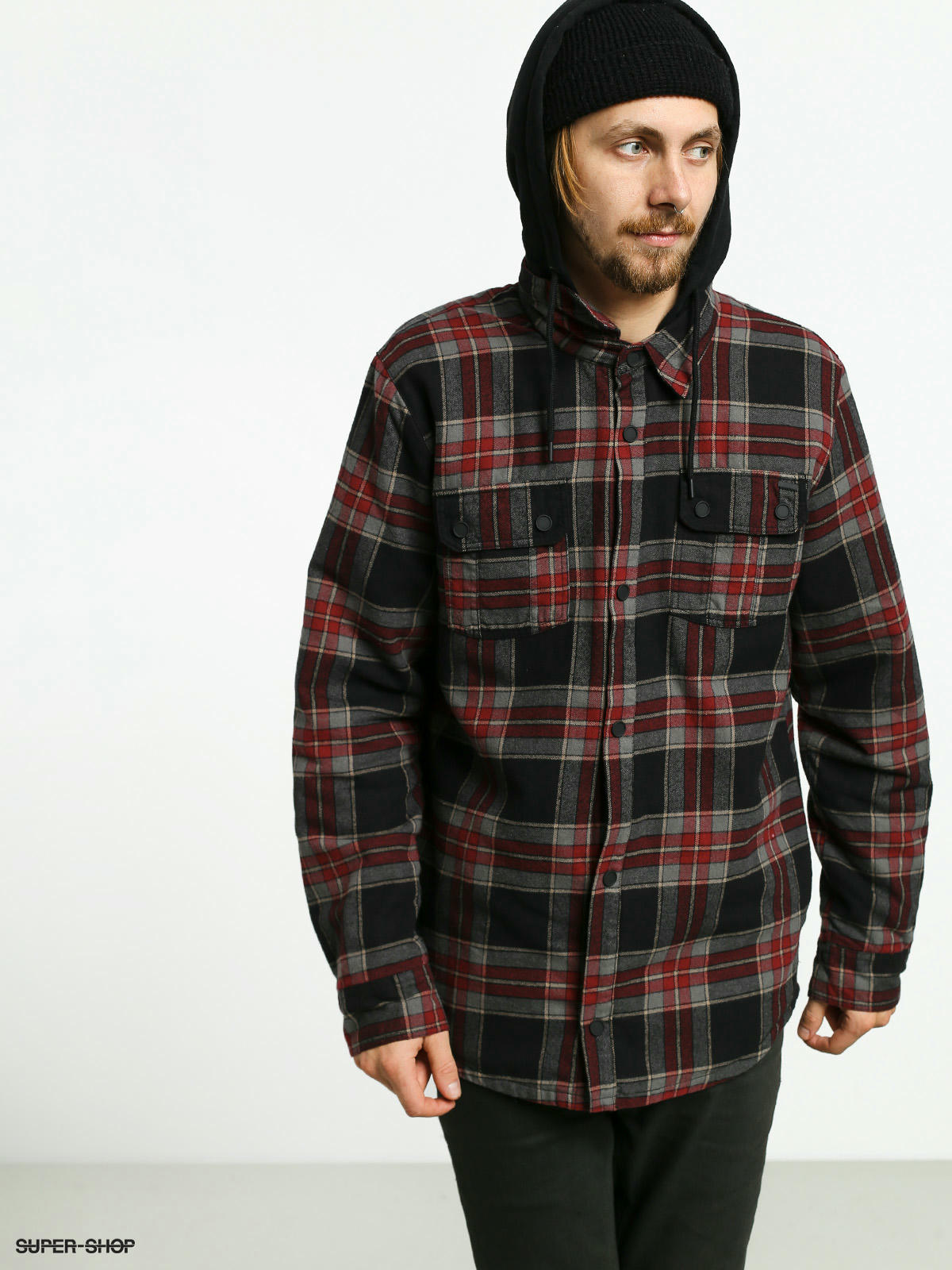 volcom field ins flannel