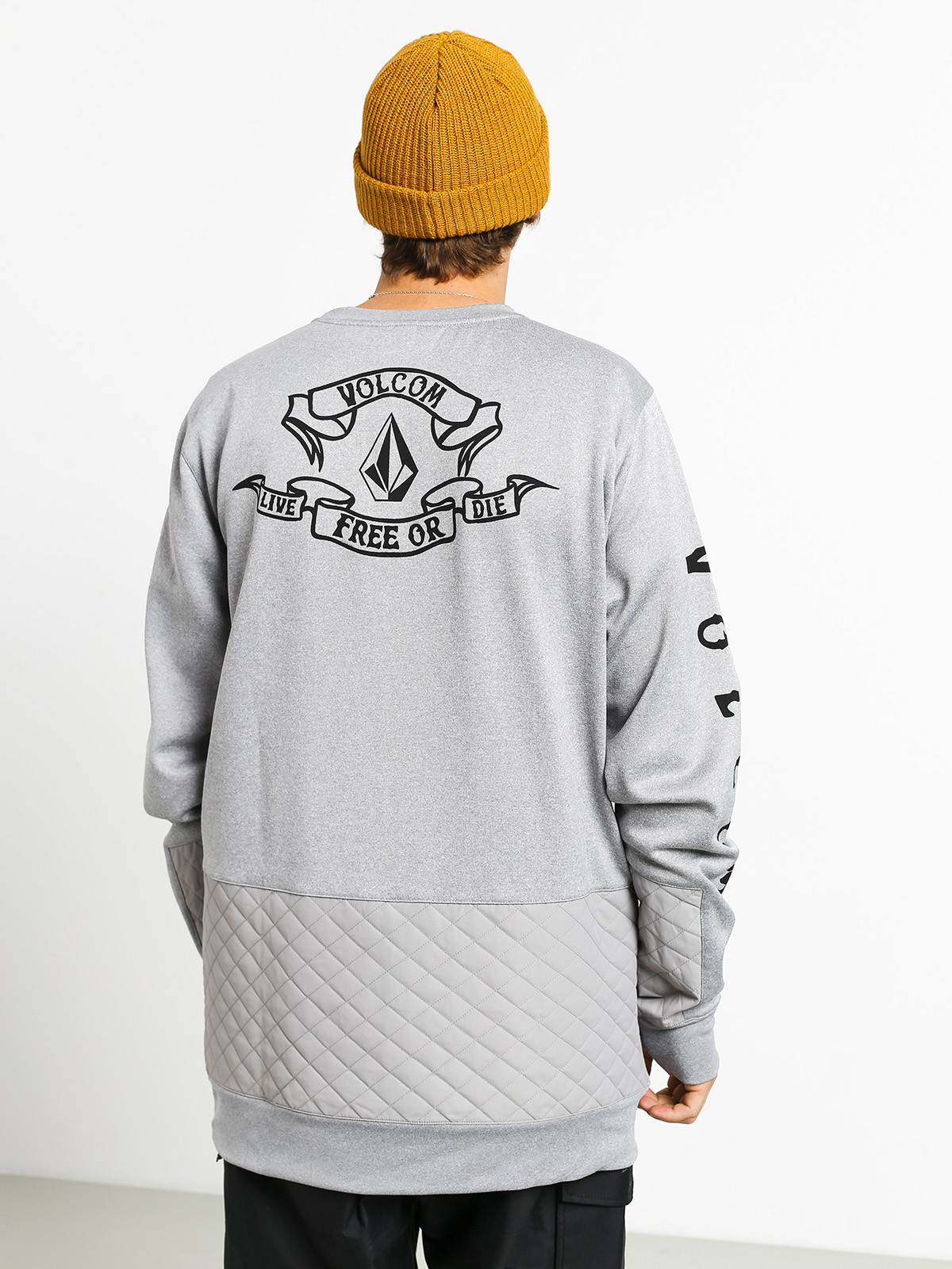 Mens Volcom Pat Moore HD Active sweatshirt (hgr)