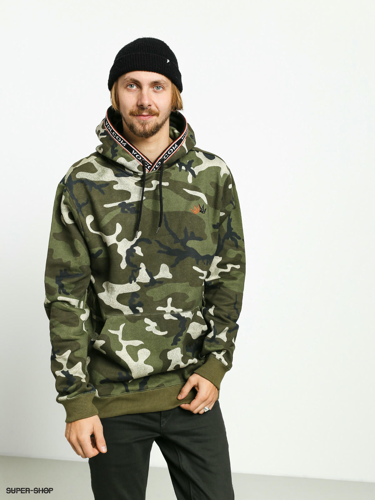 volcom camo hoodie