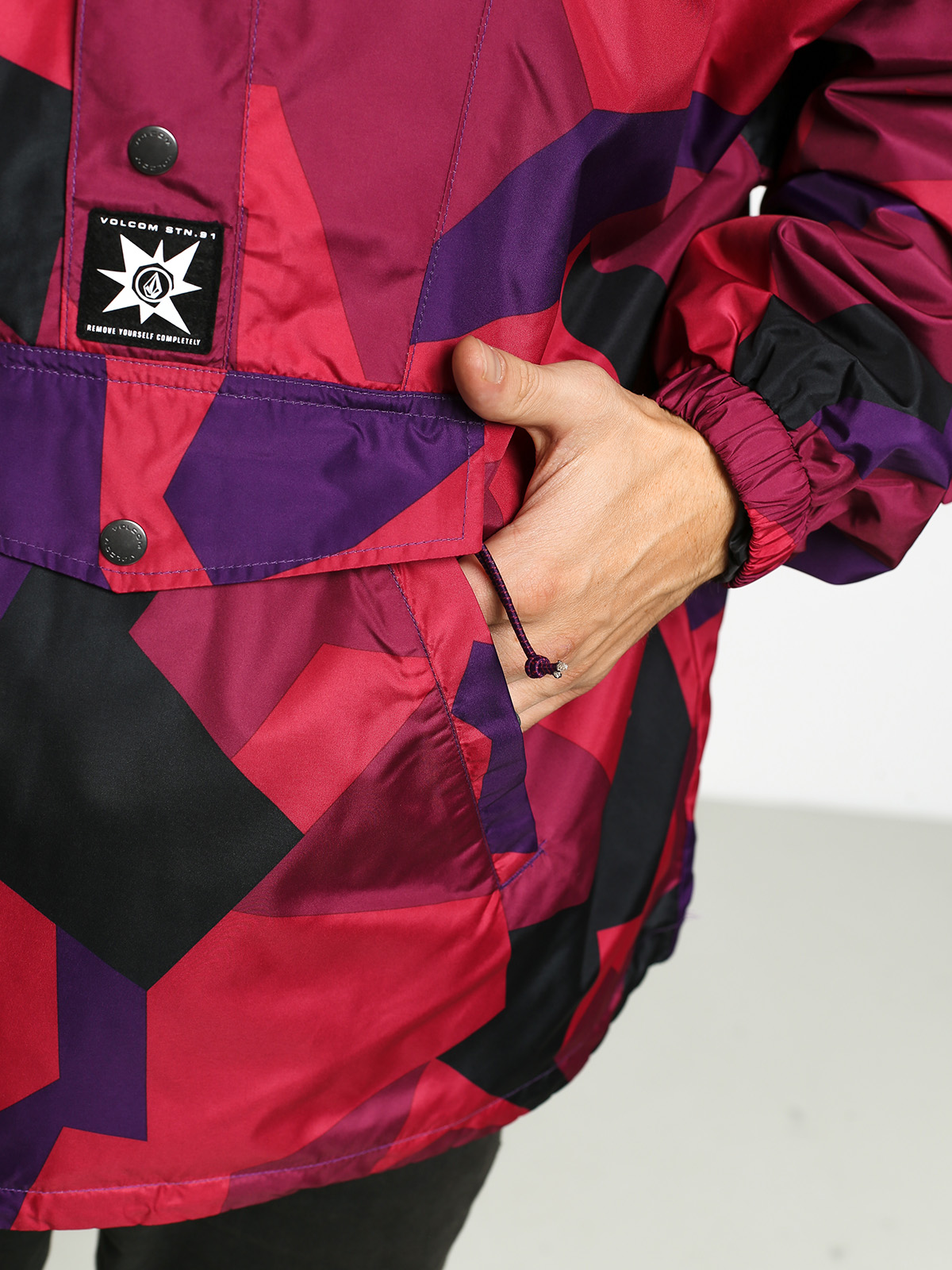 Volcom A.P.#2 Anorak Jacket - pink (mag)