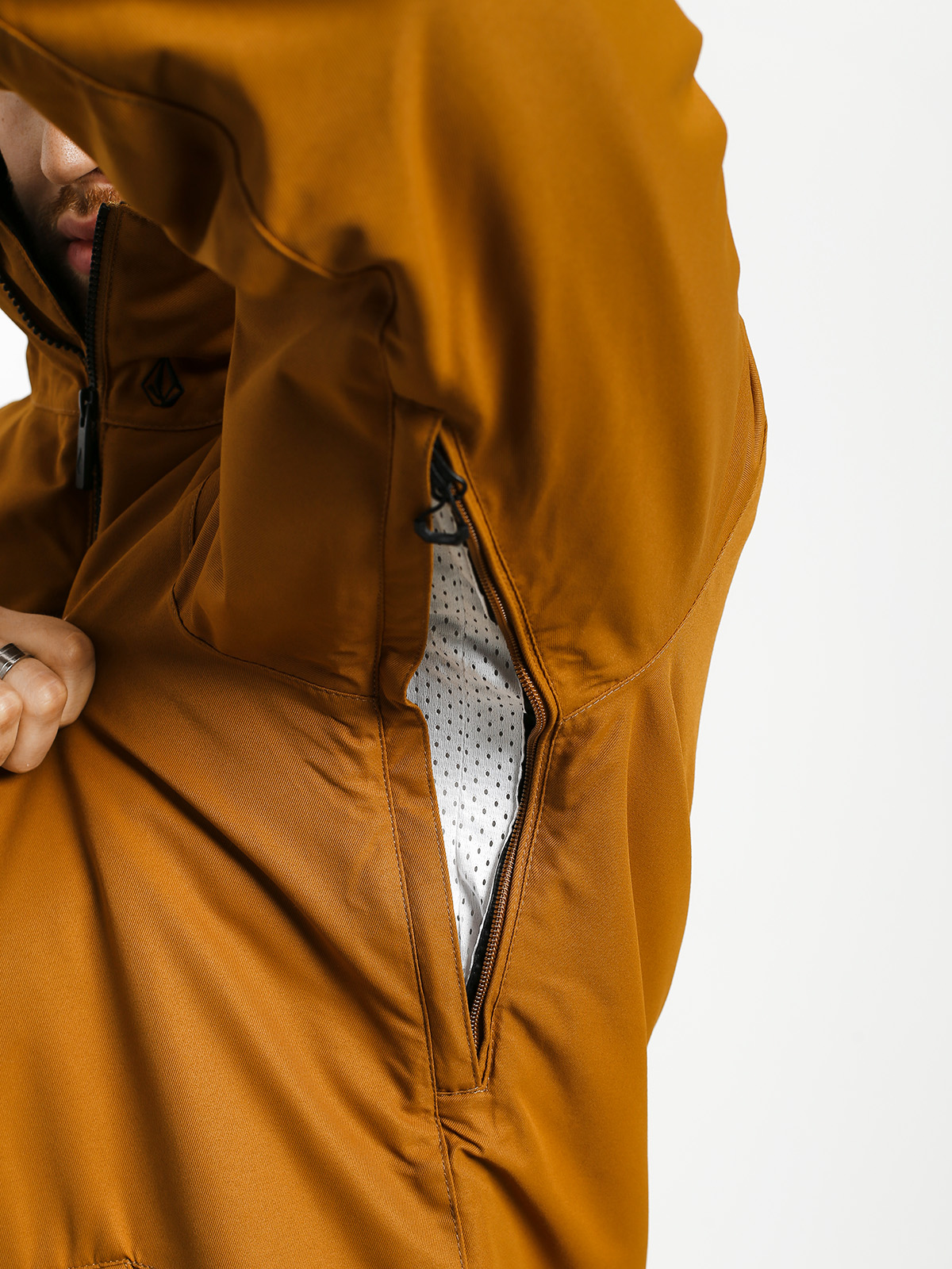 Mens Volcom Deadlystones Ins Snowboard jacket (crl)