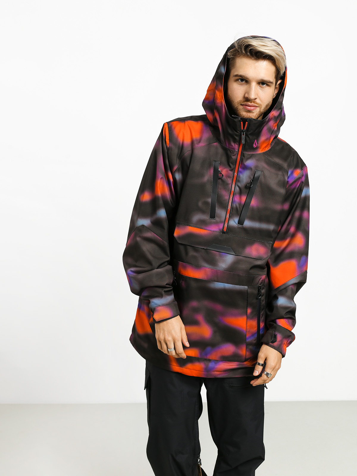 multicolor snowboard jacket