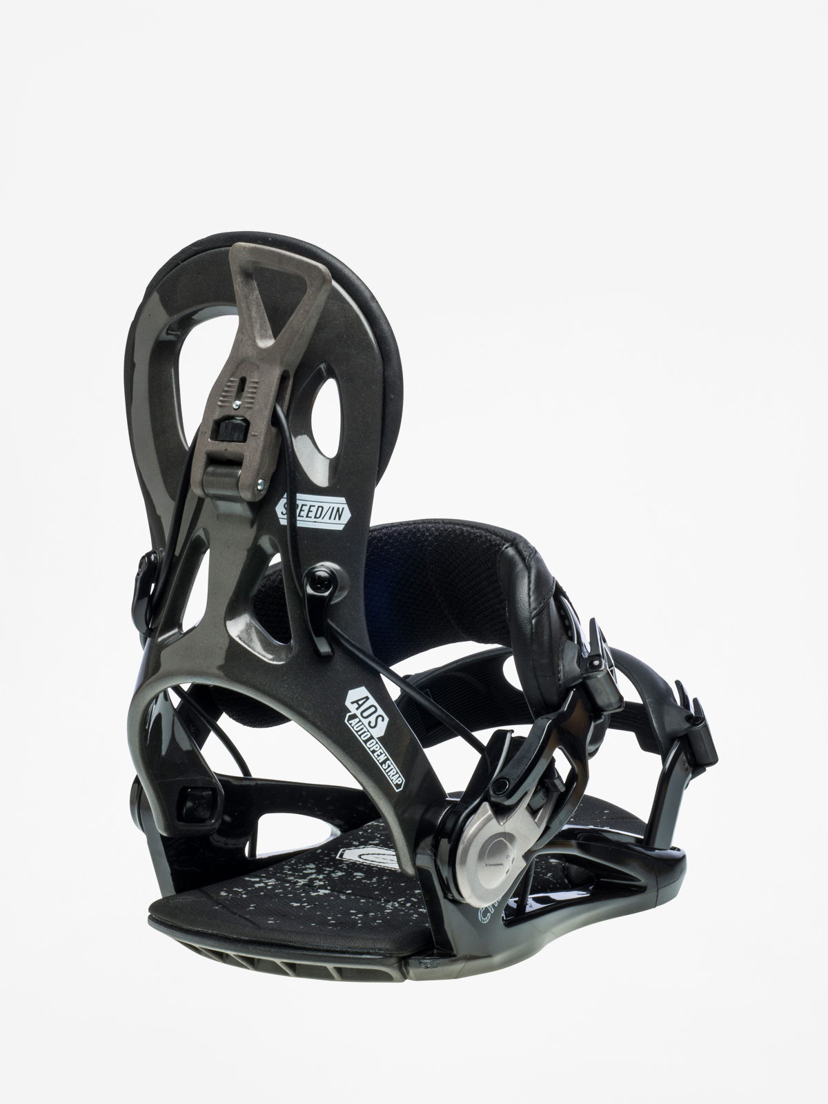 Mens Gnu Cheeter Snowboard bindings (black)