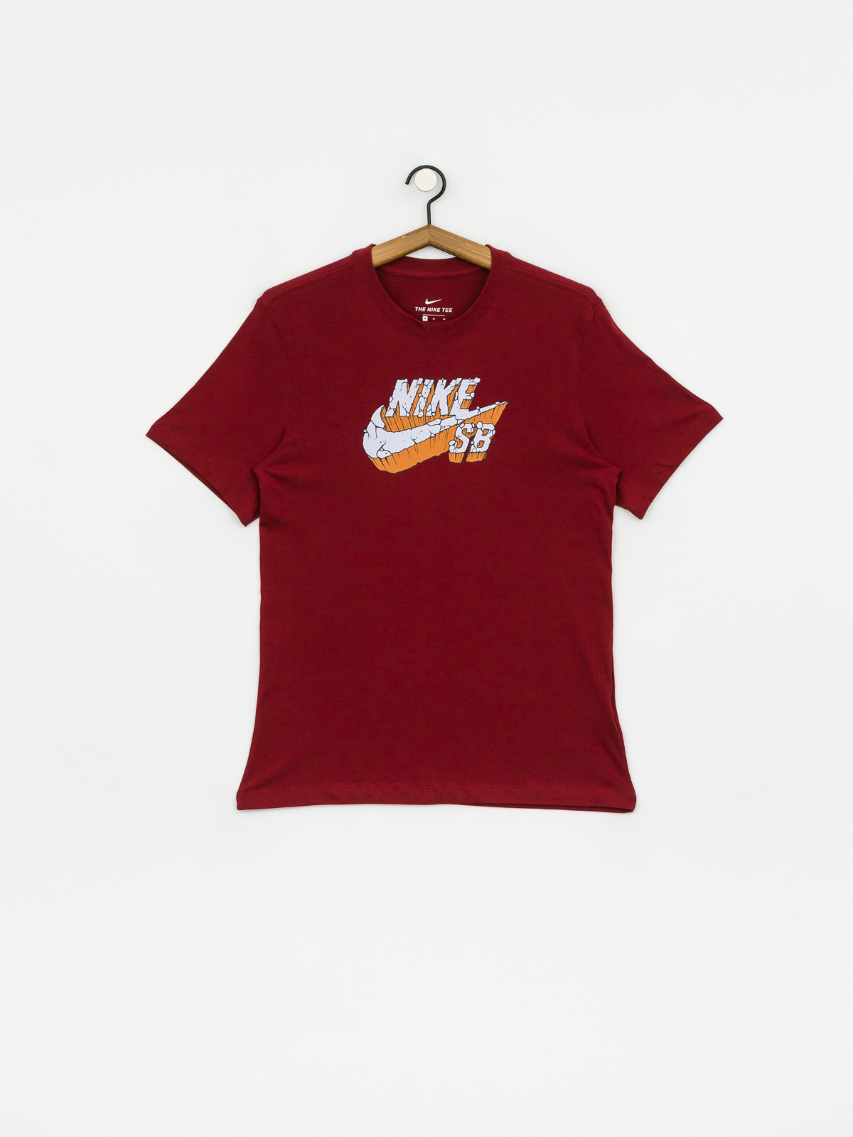 red nike sb shirt