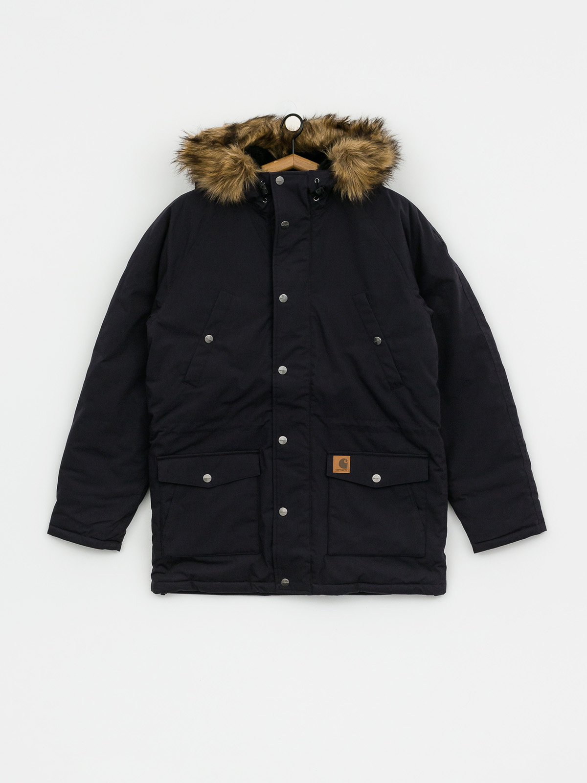 Carhartt WIP Trapper Parka Jacket (dark navy/black)